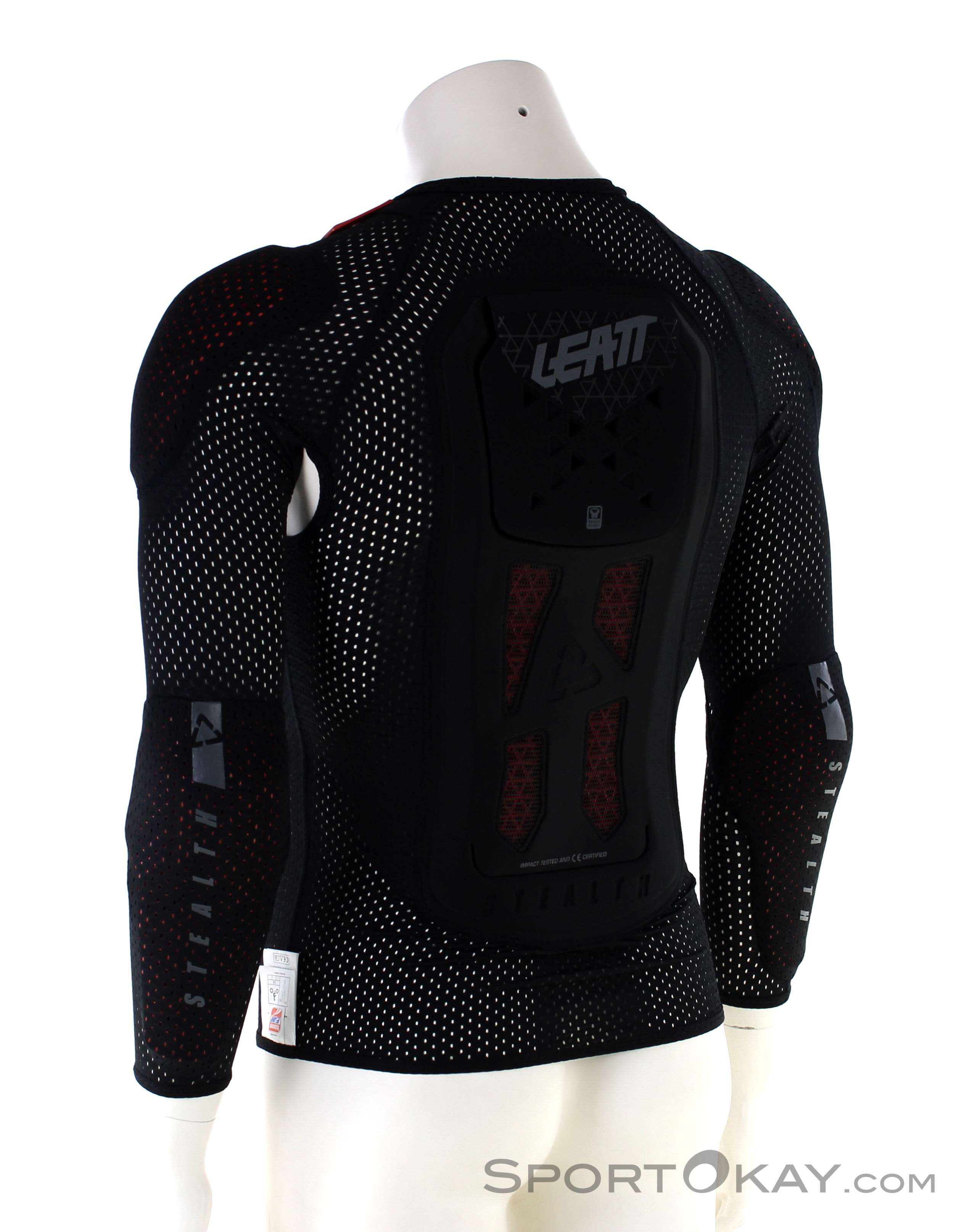Leatt Body Protector AirFlex Stealth Protektorenjacke Oberkörper