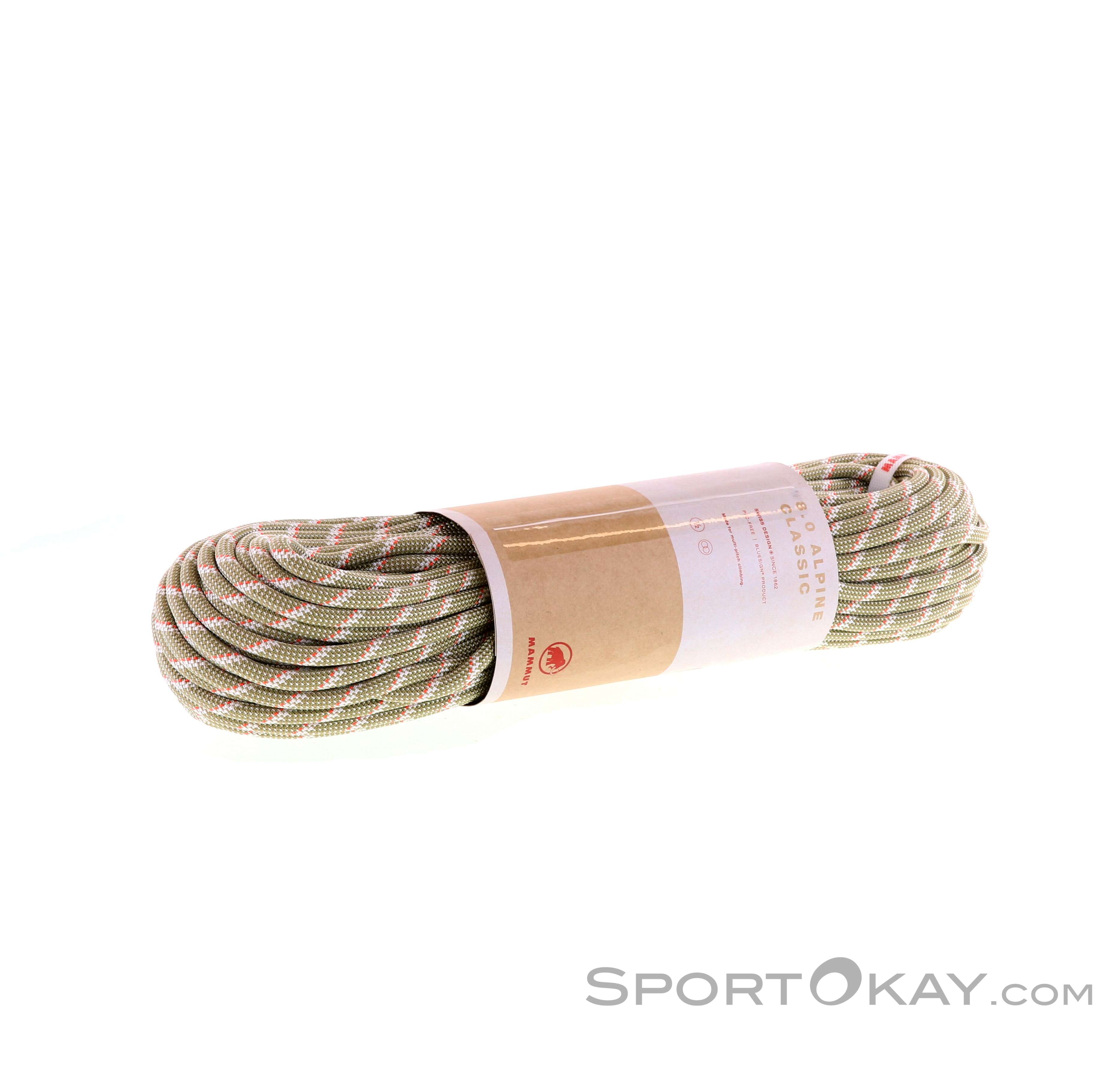Mammut Alpine Classic 8,0mm 60m Climbing Rope - Half Rope