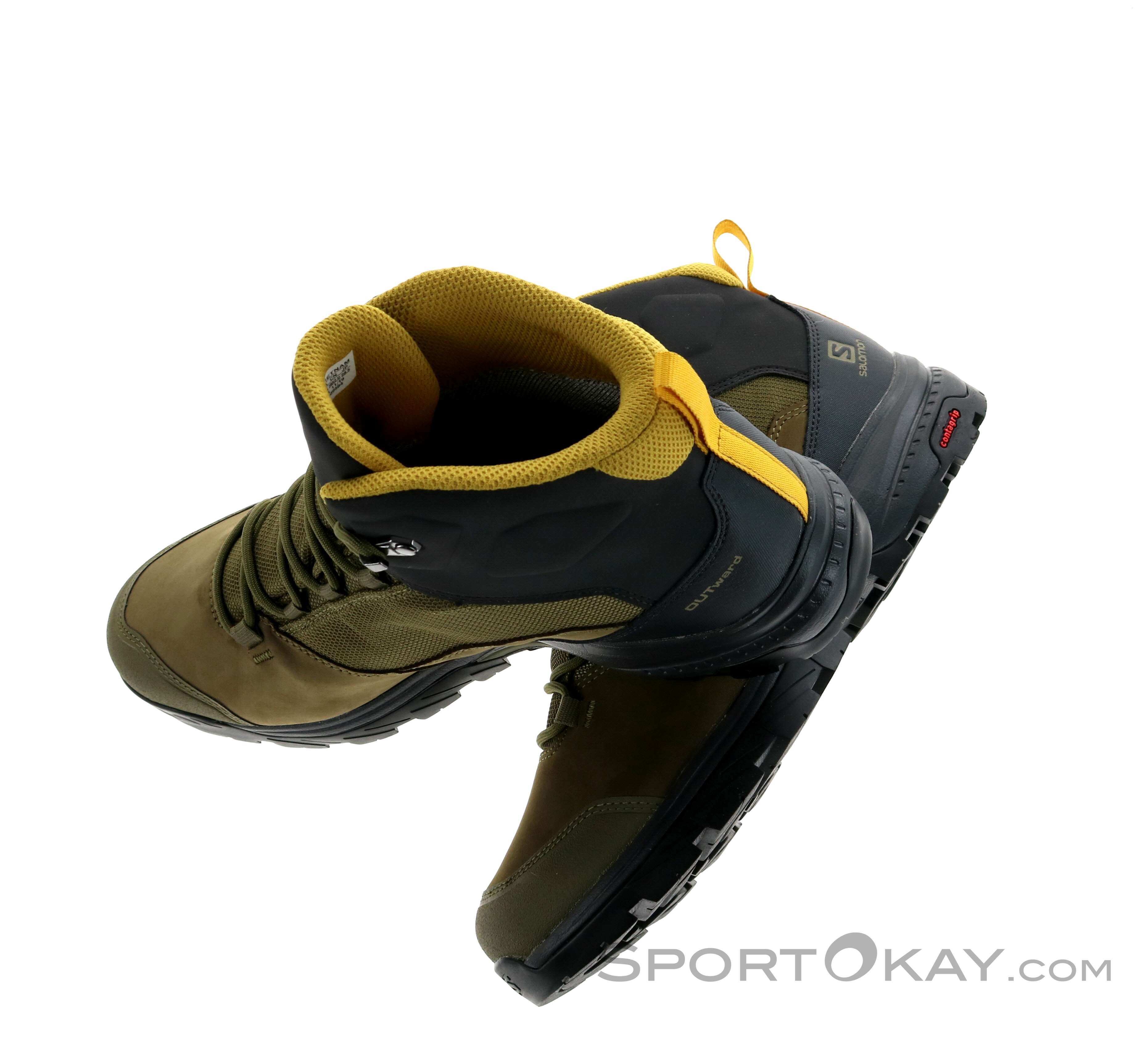 Zapato Suela Contagrip Resbala Salomon Outward GTX Mens Trekking