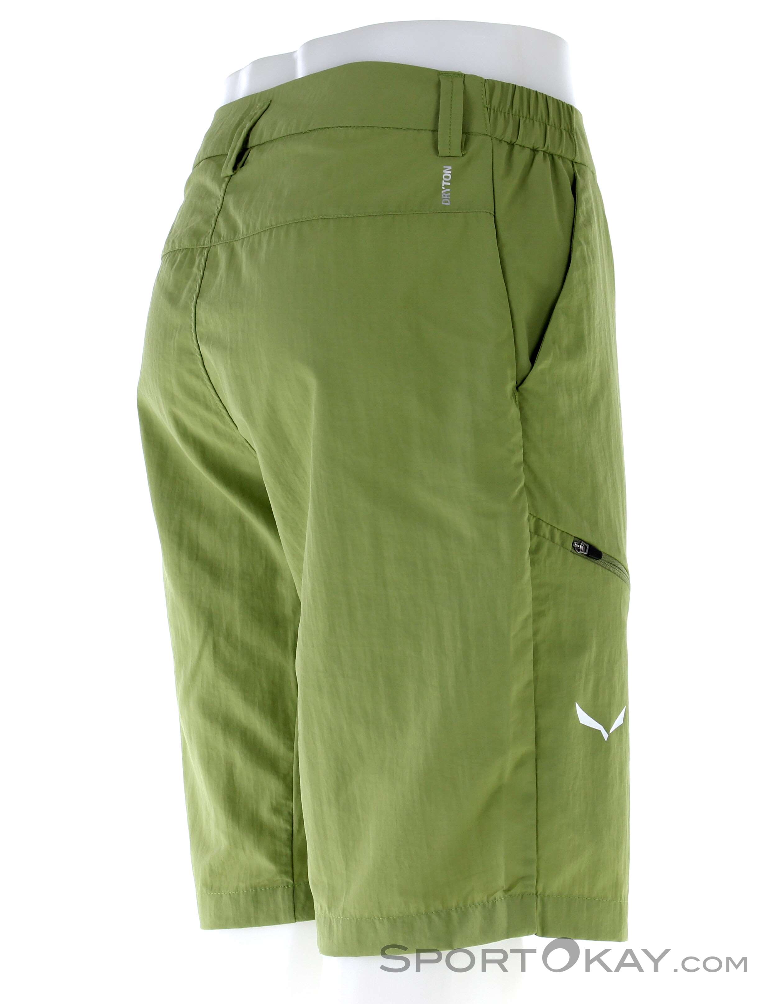 Pantaloncini Uomo SALEWA Iseo Dry M - Trekking, Traspiranti, Antivento, Con Tasche Con Cerniera - Foto 5