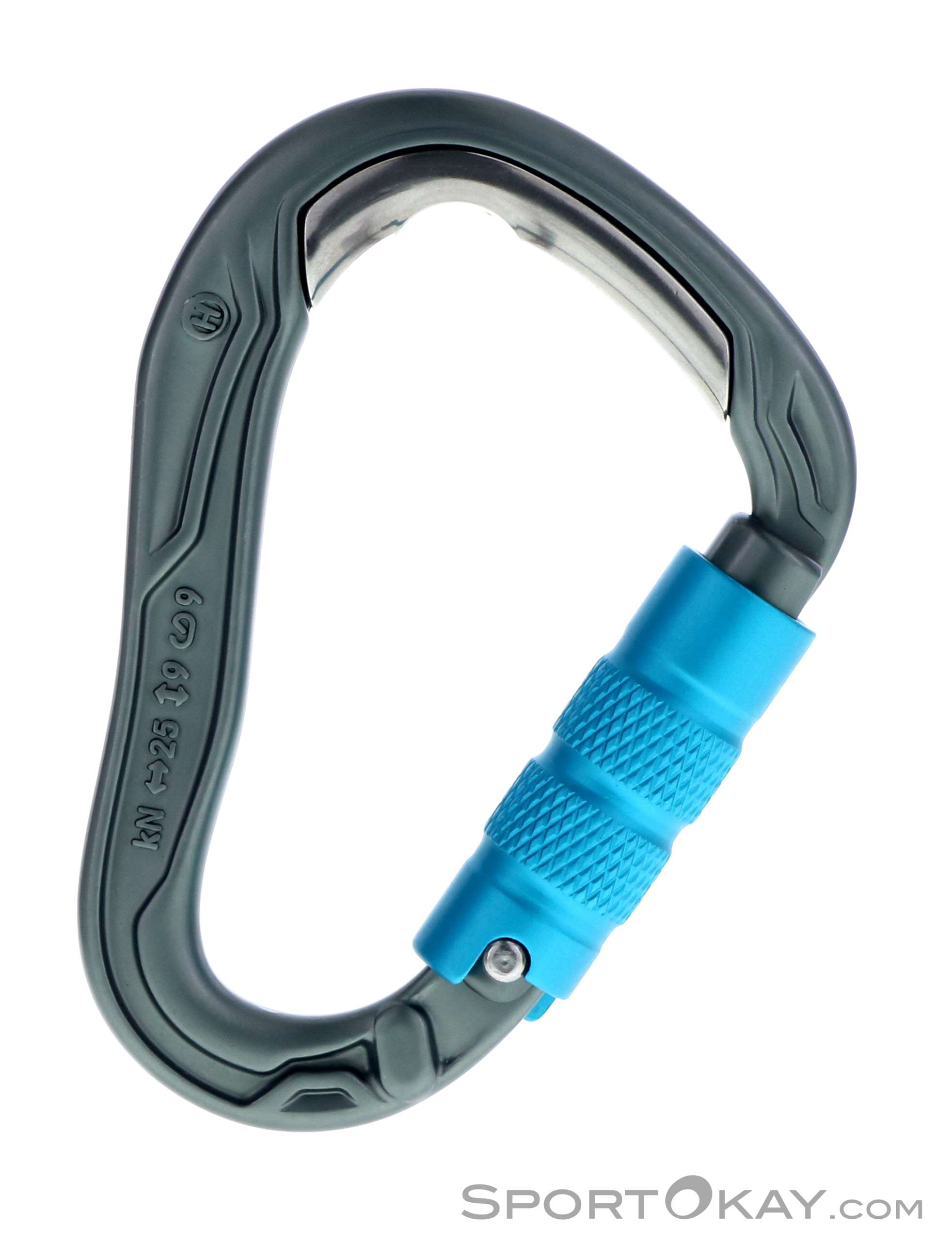 Climbing Belay Devices Edelrid - Hms Bulletproof Triple Fg Mosquetón, Icemint Edelrid Carabiner