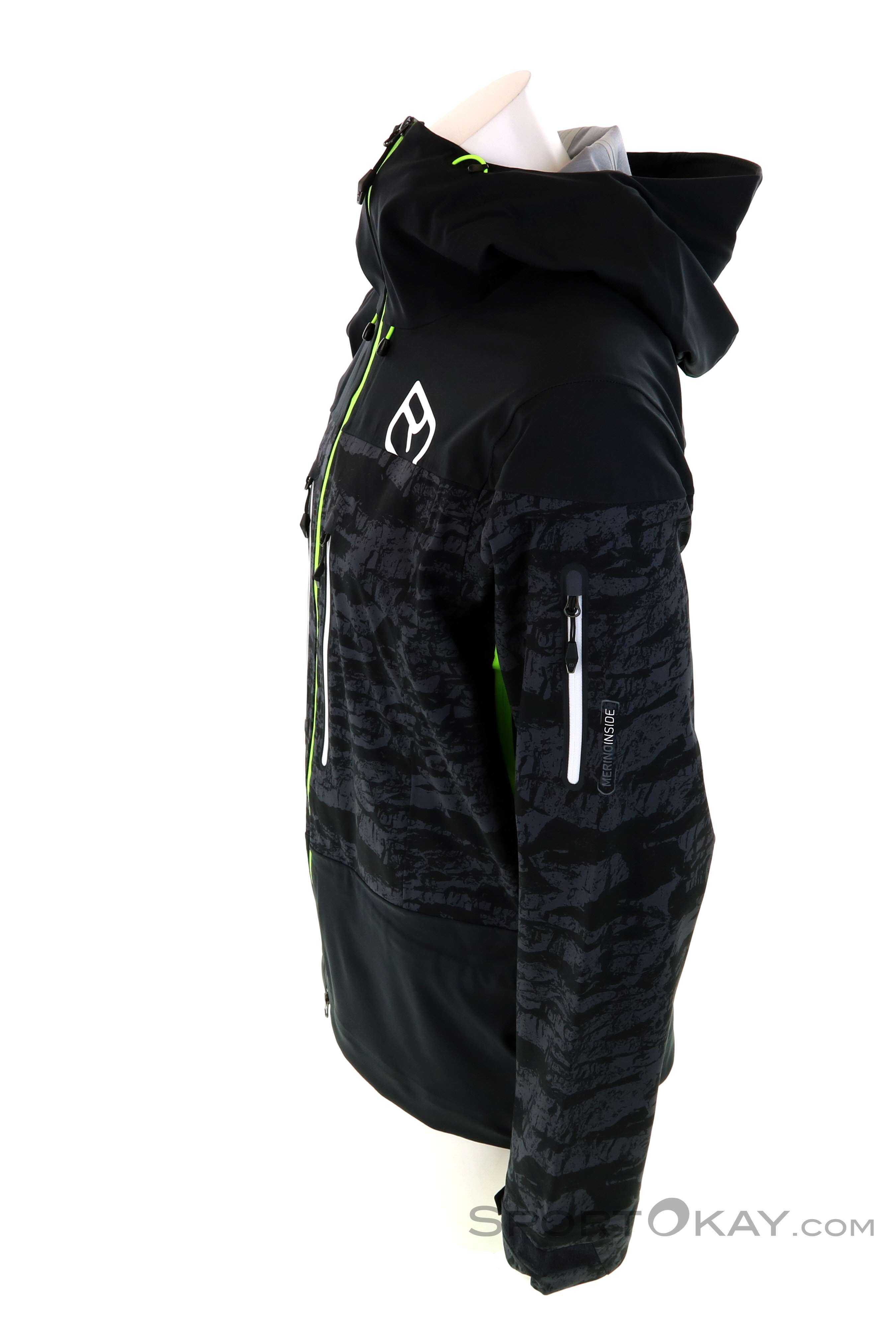 Ortovox 3L Guardian Shell Jacket Mens Ski Jacket Ski Jackets