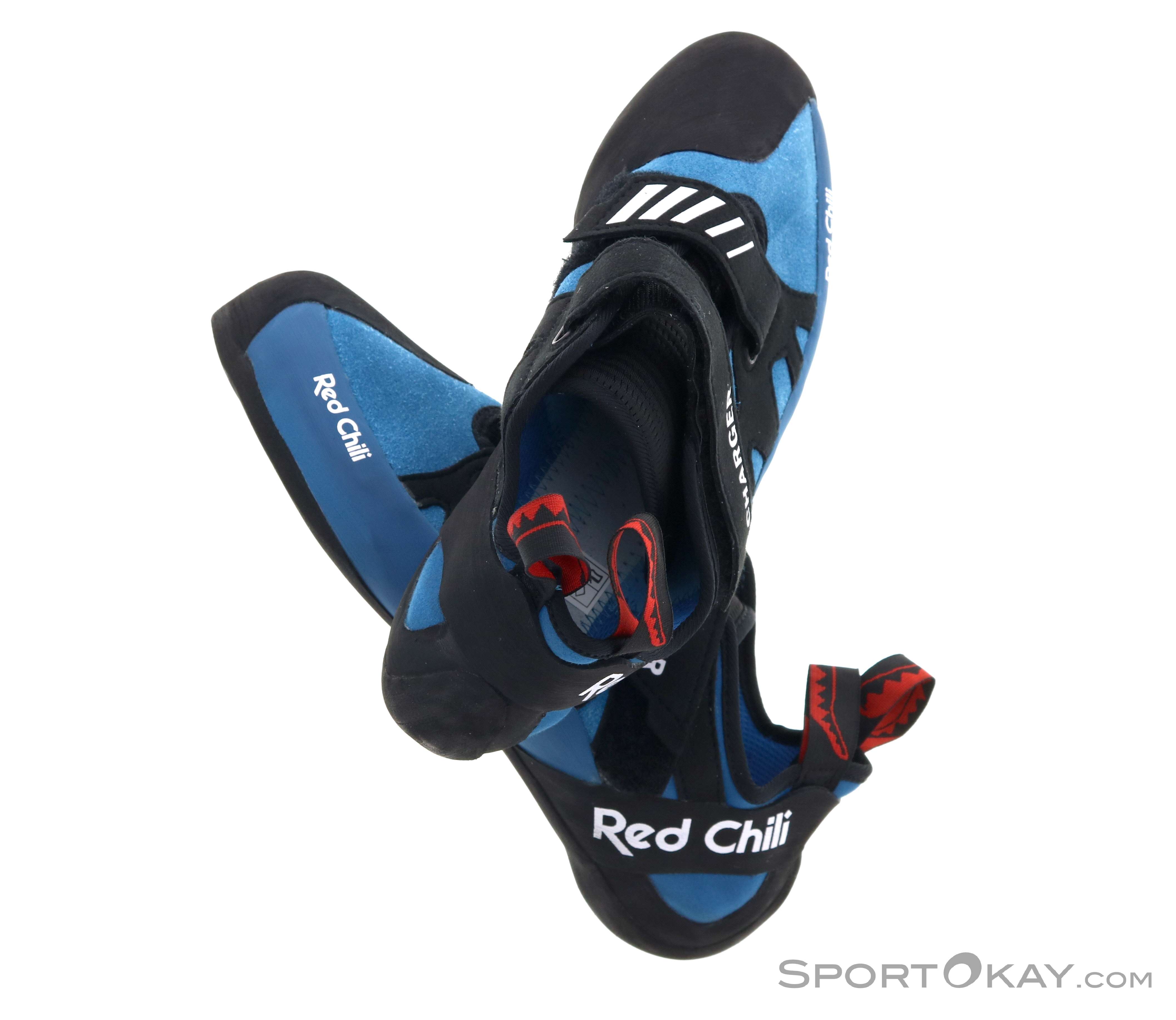 Red Chili Charger Climbing Shoes Velcro Fastener Climbing