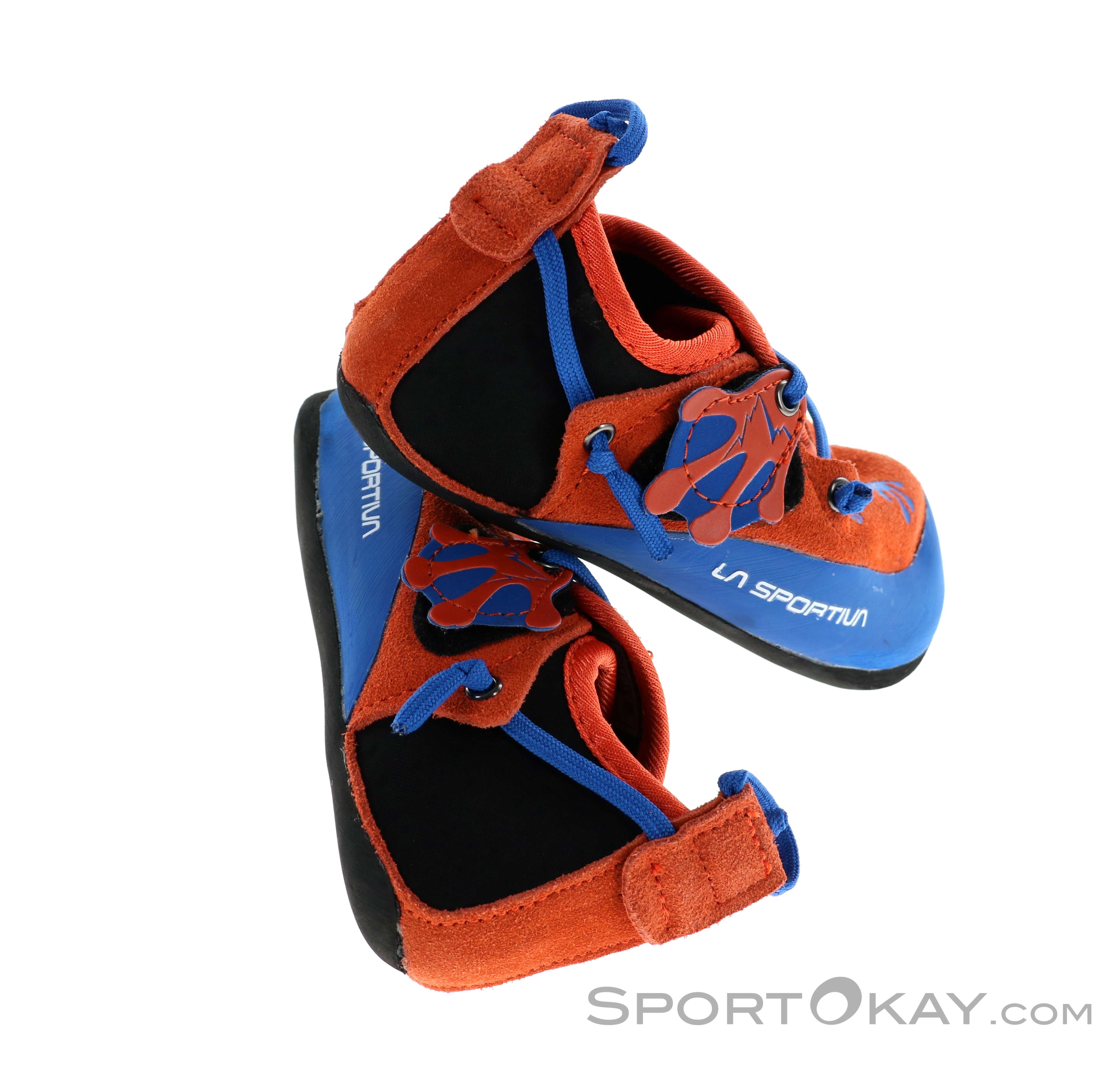 La Sportiva Stickit Kids Climbing Shoes Velcro Fastener