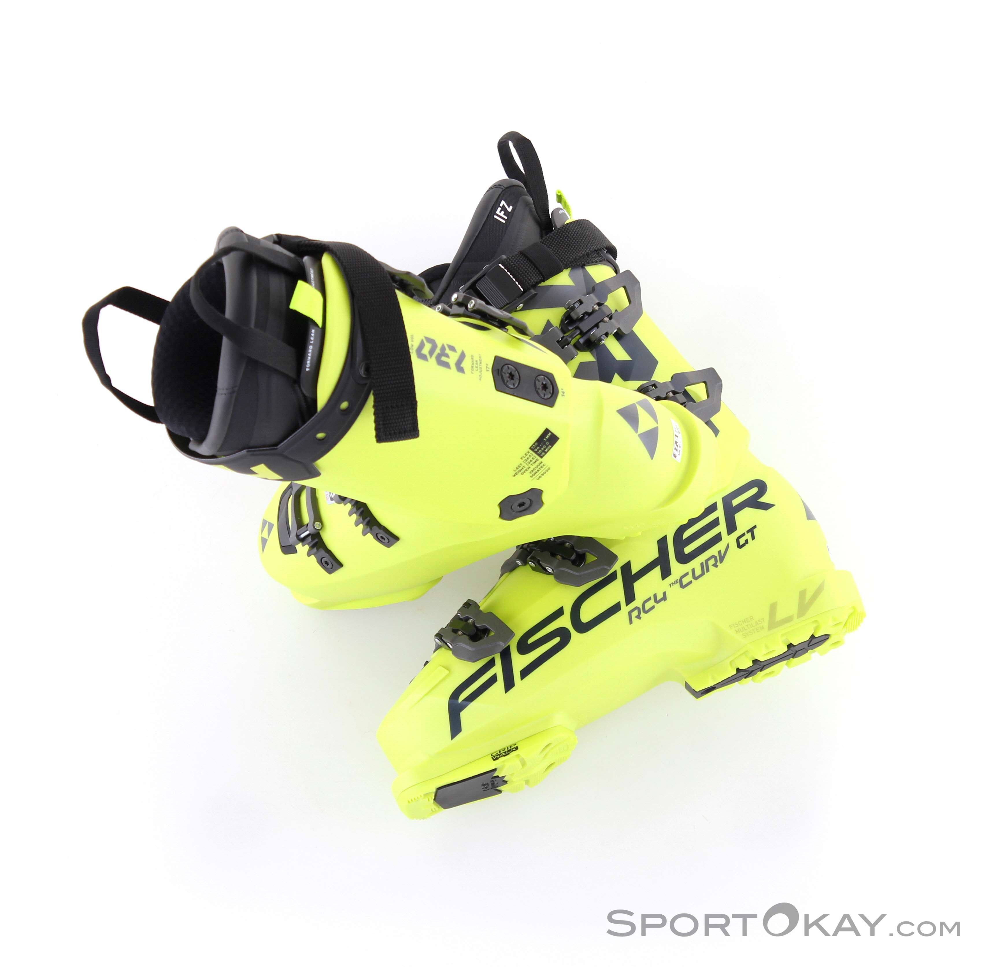 Fischer RC4 The Curve GT 130 VAC GW LV Mens Ski Boots - Alpine Ski