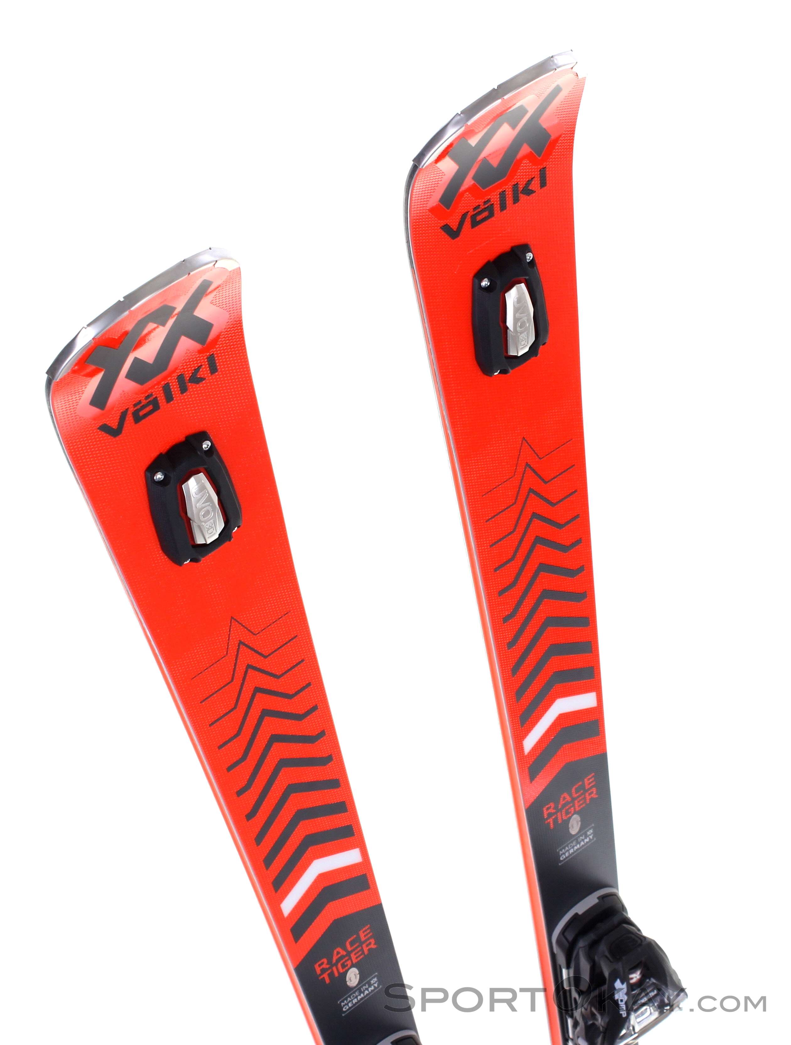 Völkl Racetiger GS Pro + XComp 16 GW Mens Ski Set 2021 - Alpine