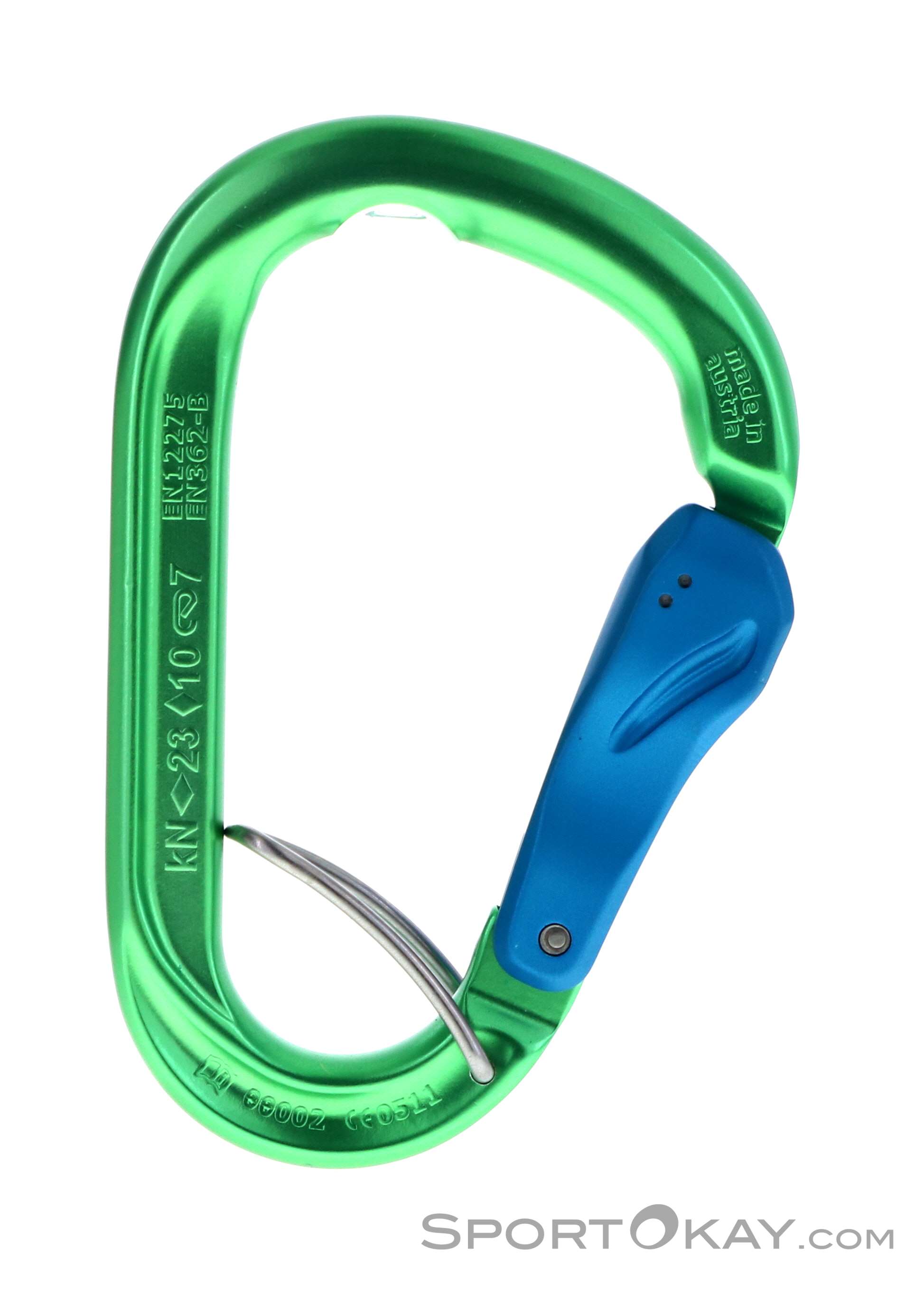 Austrialpin Rondo Slide Autlock Selfie HMS Locking Carabiner, Austrialpin, Green, , , 0087-10143, 5637826350, 9006381013012, N1-01.jpg