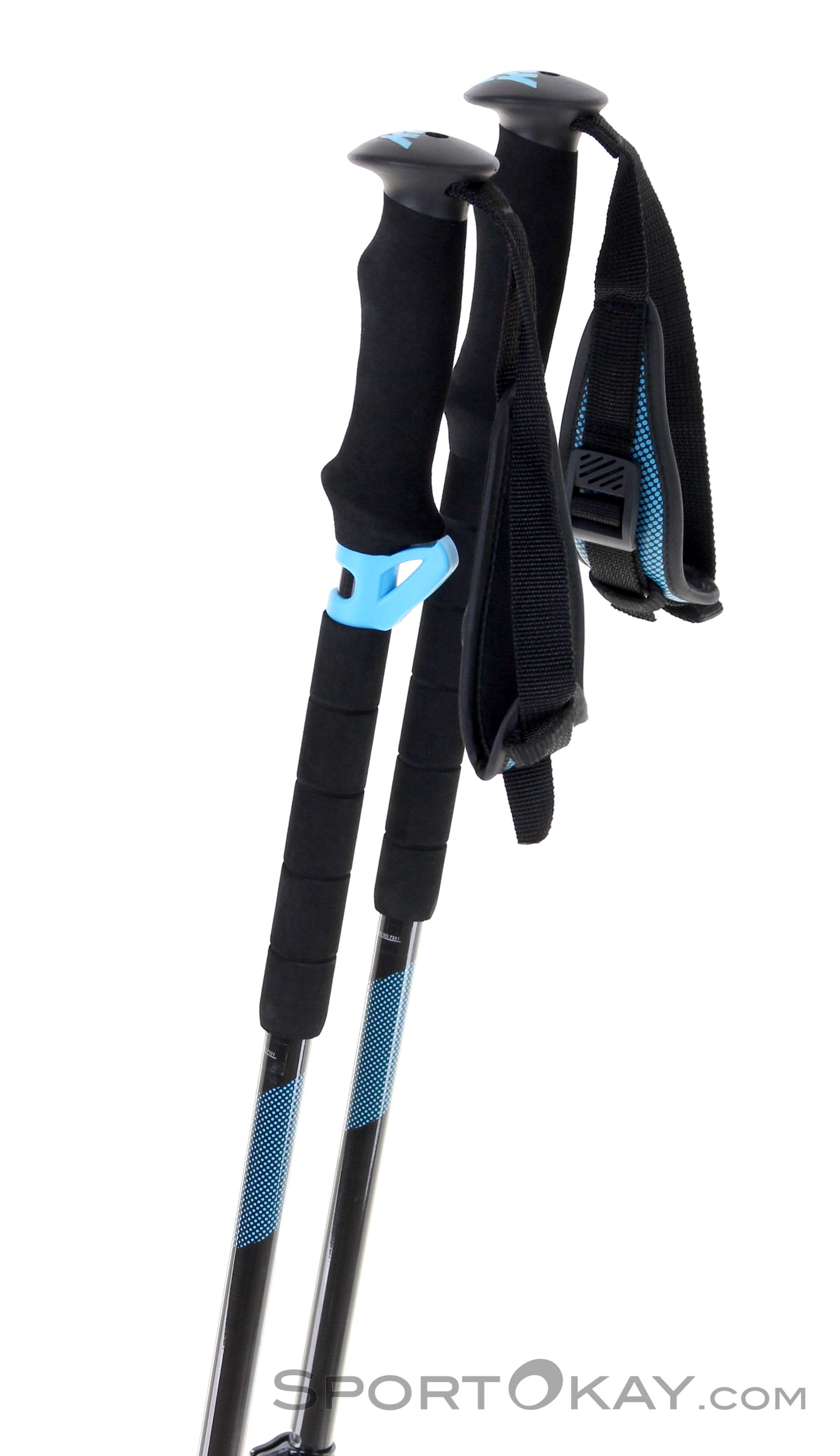 K2 Lockjaw Carbon Ski Touring Poles - Telescopic Poles 2 Pcs - Ski
