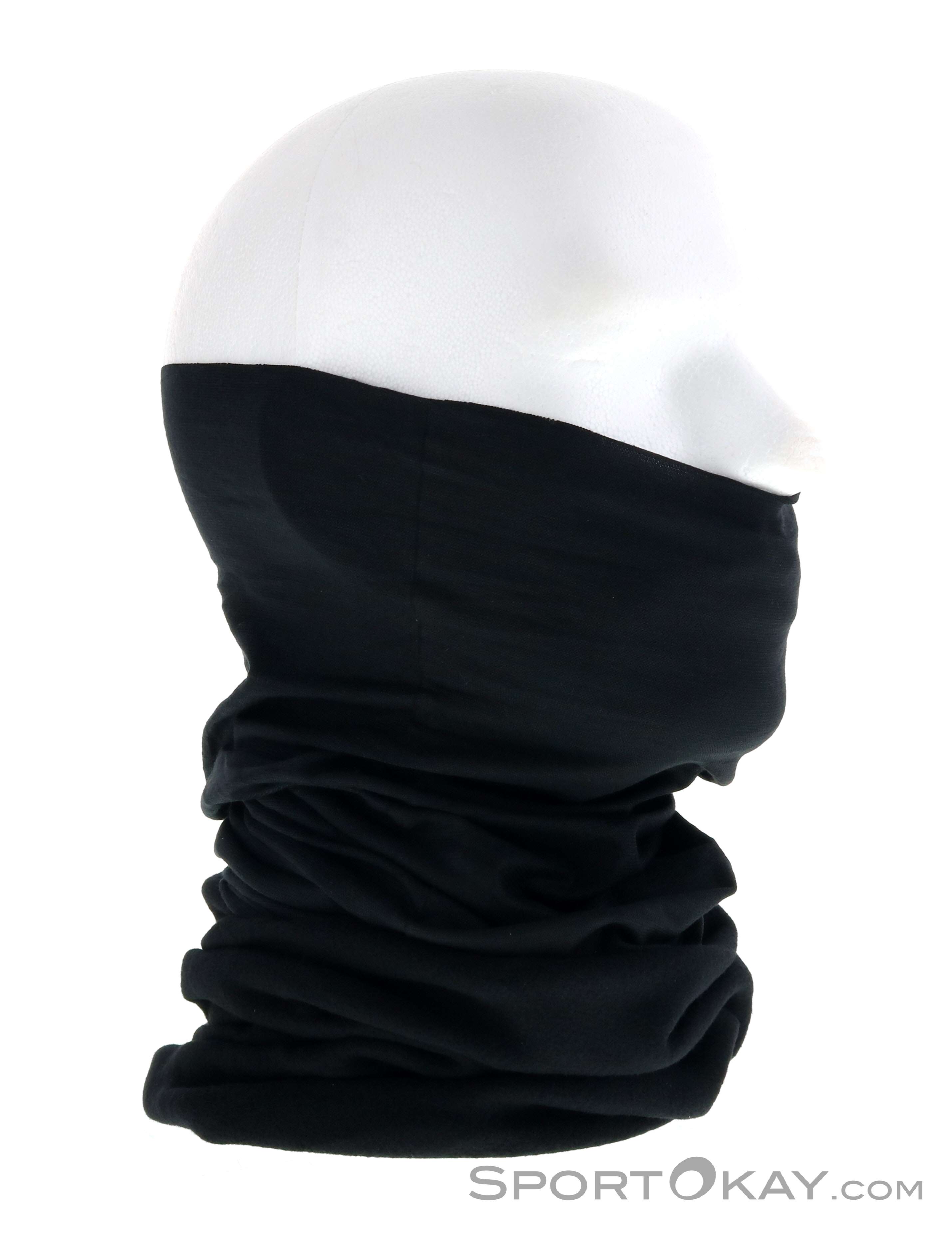 Scaldacollo Buff In Maglia E Polar - Unisex Adulti, Nero, Multiuso (oltre 12 Modi Di Indossarlo), Traspirante E Caldo
