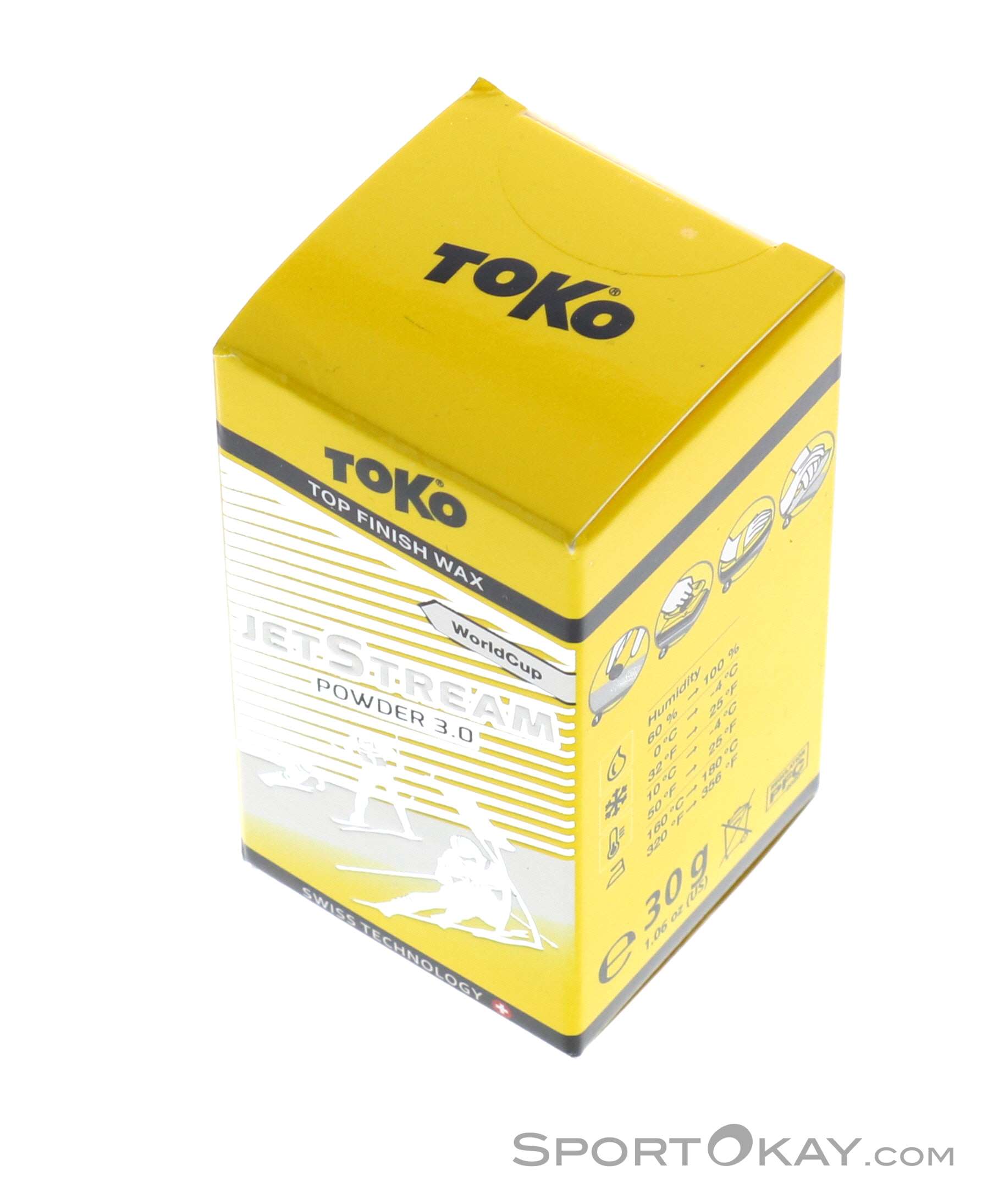 Toko JetStream Powder 3.0 yellow 30g Top Repair Powder - Wax Toko JetStream Powder 3.0 yellow 30g Top Repair Powder - Wax