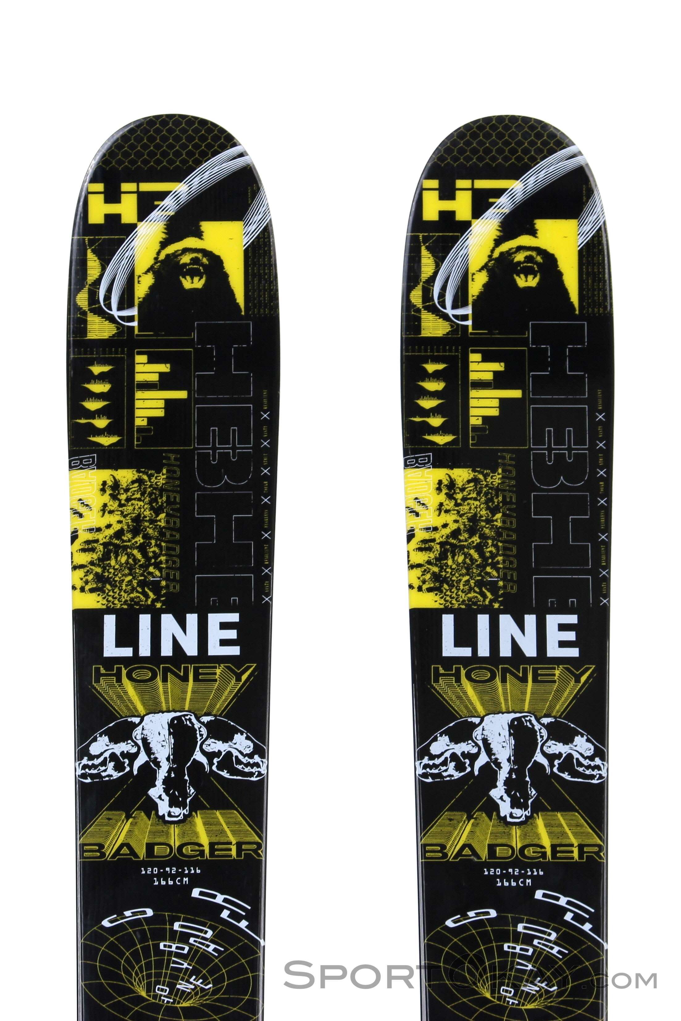 Line Honey Badger 92 Freeskis 2021 - Freeride Skis - Skis - Ski