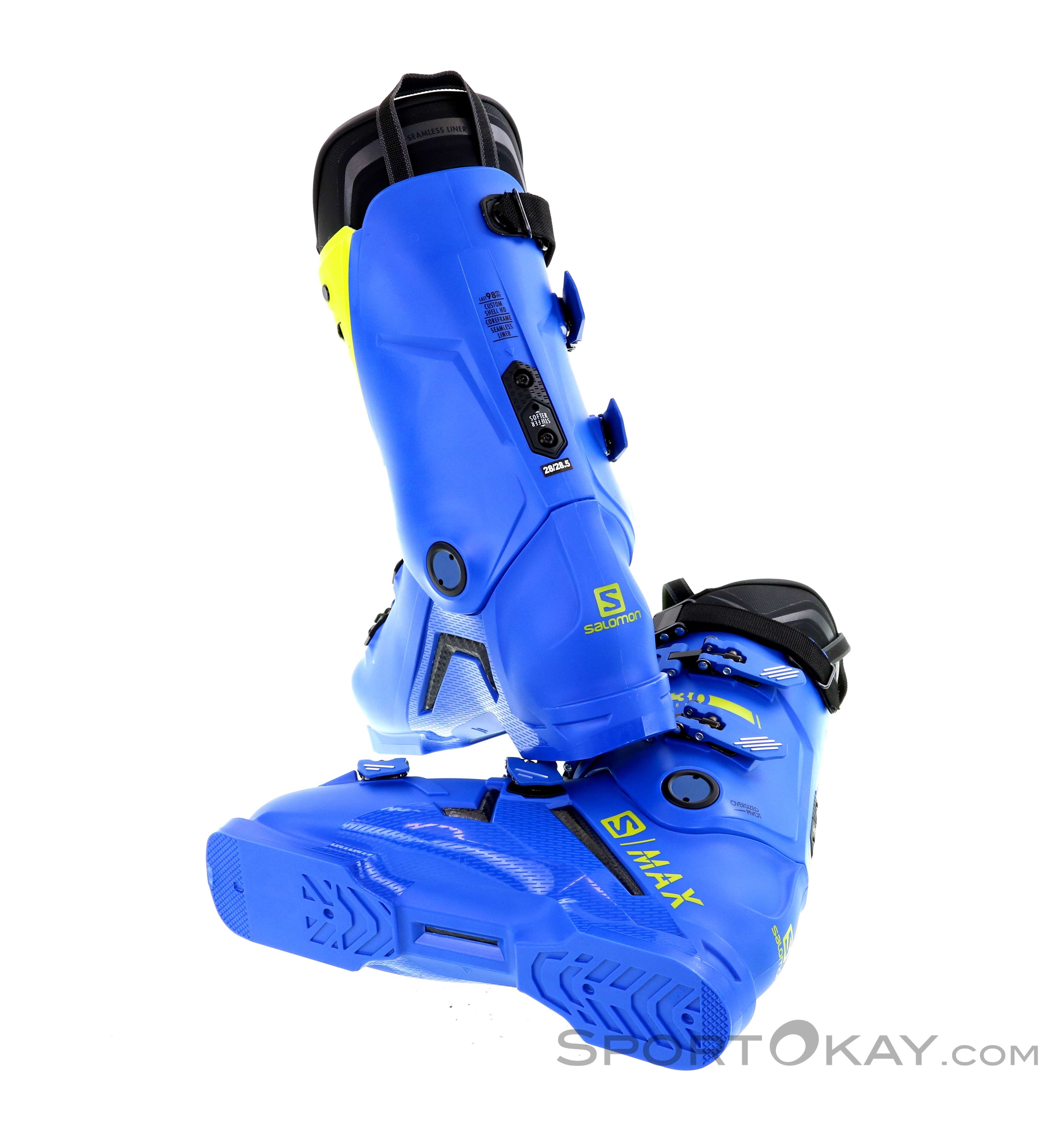 Salomon S/Max 130 Carbon Mens Ski Boots - Alpine Ski Boots - Ski