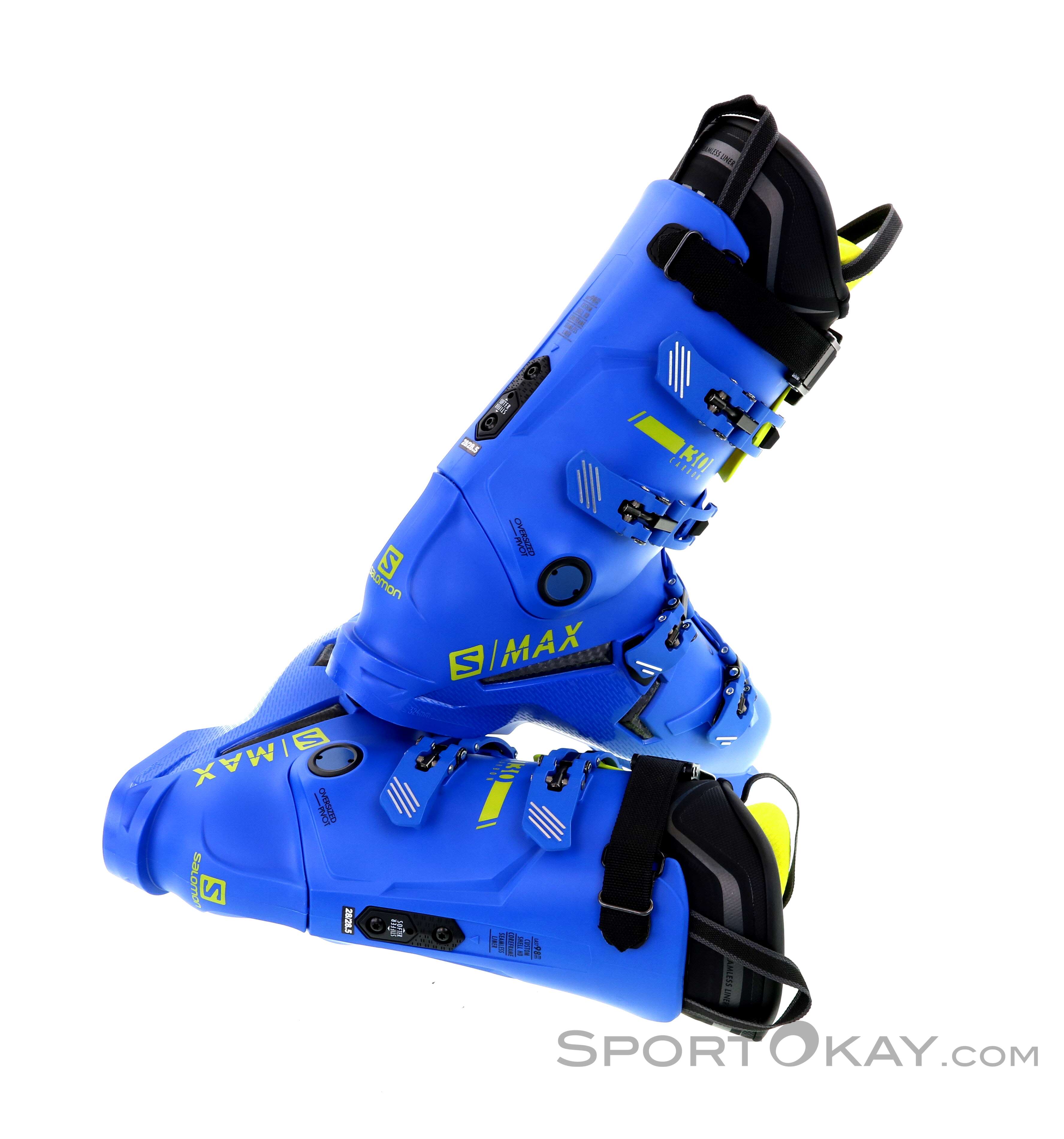 Salomon S/Max 130 Carbon Mens Ski Boots - Alpine Ski Boots - Ski