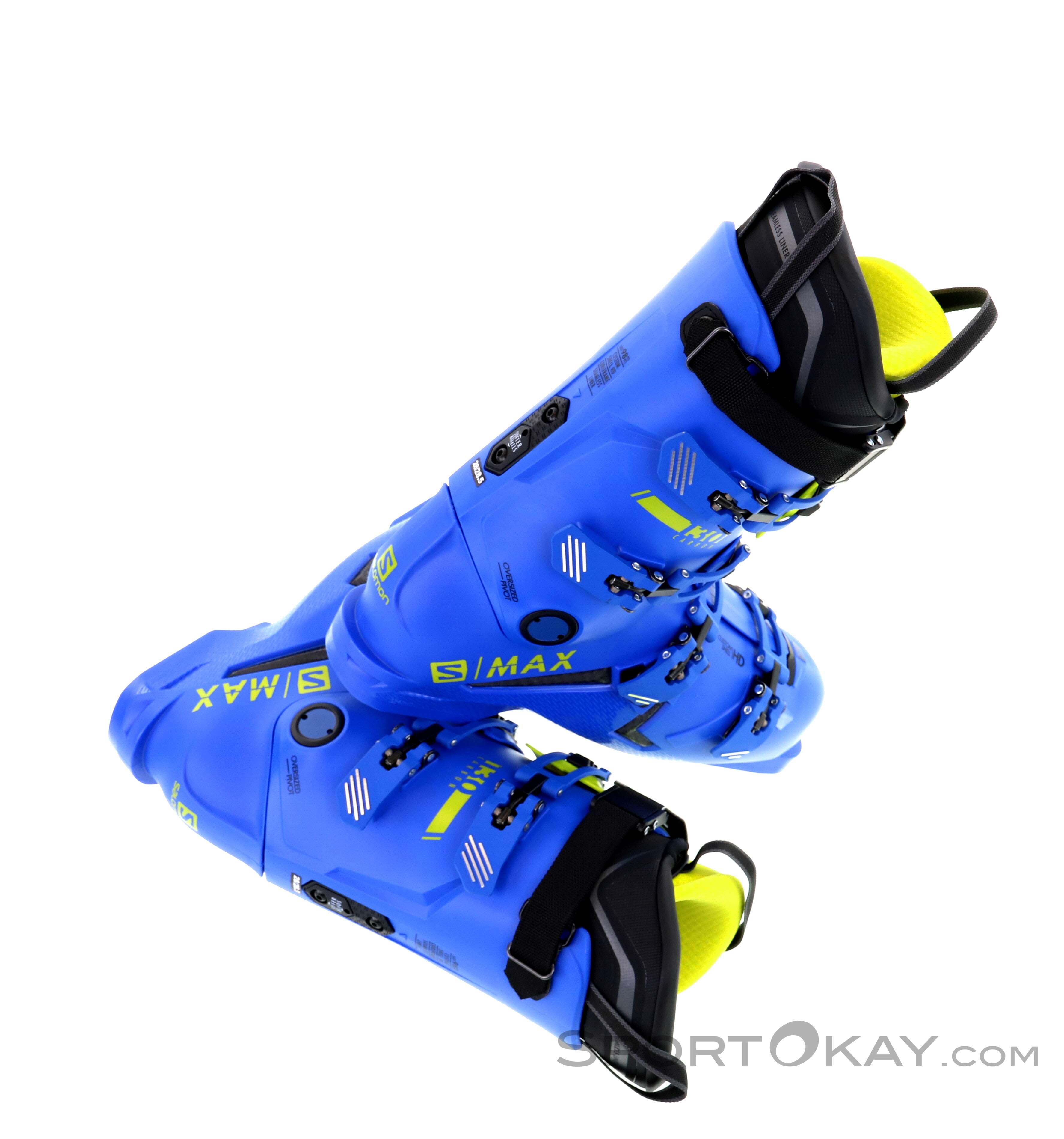Salomon S/Max 130 Carbon Mens Ski Boots - Alpine Ski Boots - Ski