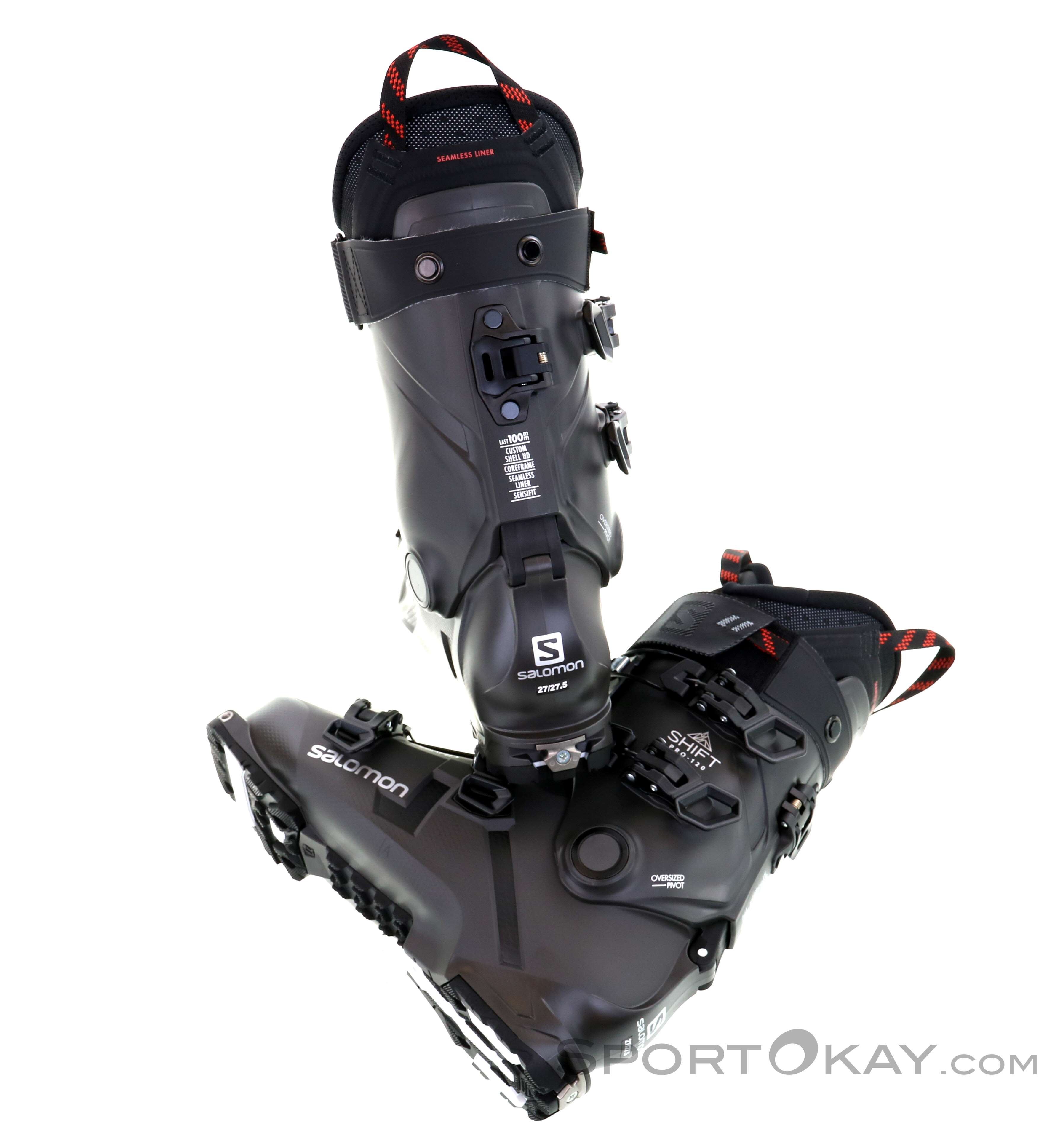Salomon Shift Pro 120 Mens Freeride Boots - Ski Touring Boots 