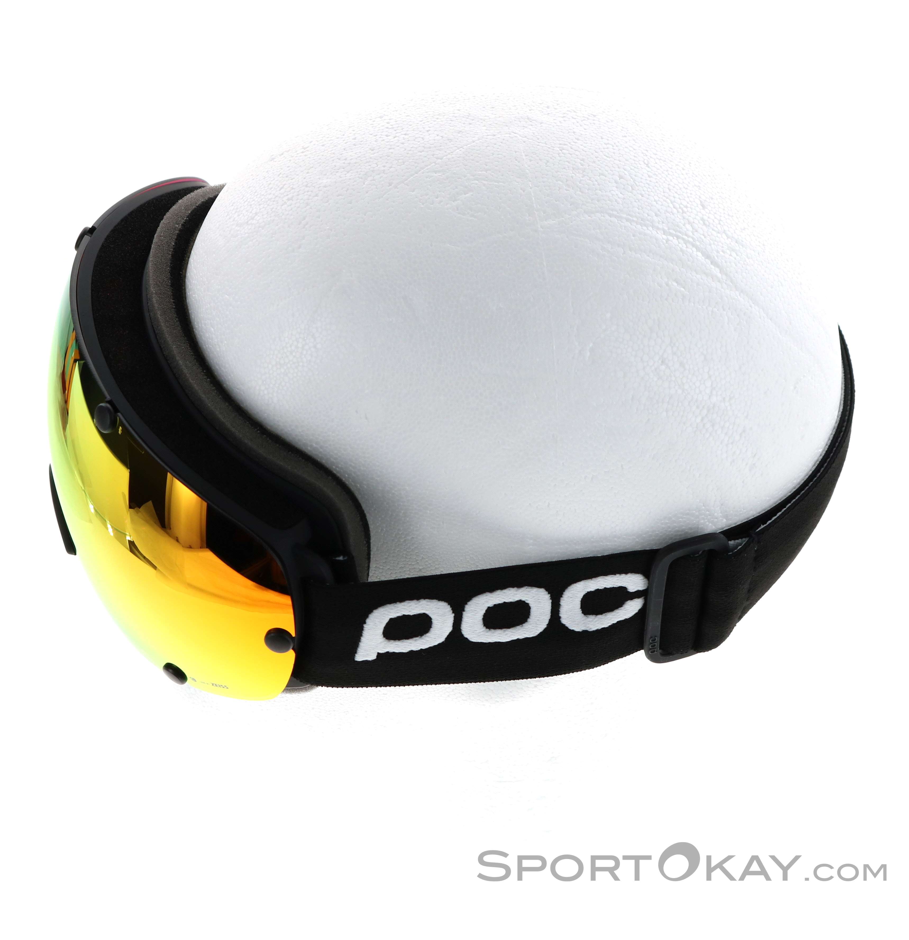 【値下げ】ポック POC Lobes Clarity ブラック＆ゴールドレンズ POC Lobes Clarity Ski Goggles - Ski Googles - Glasses - Ski