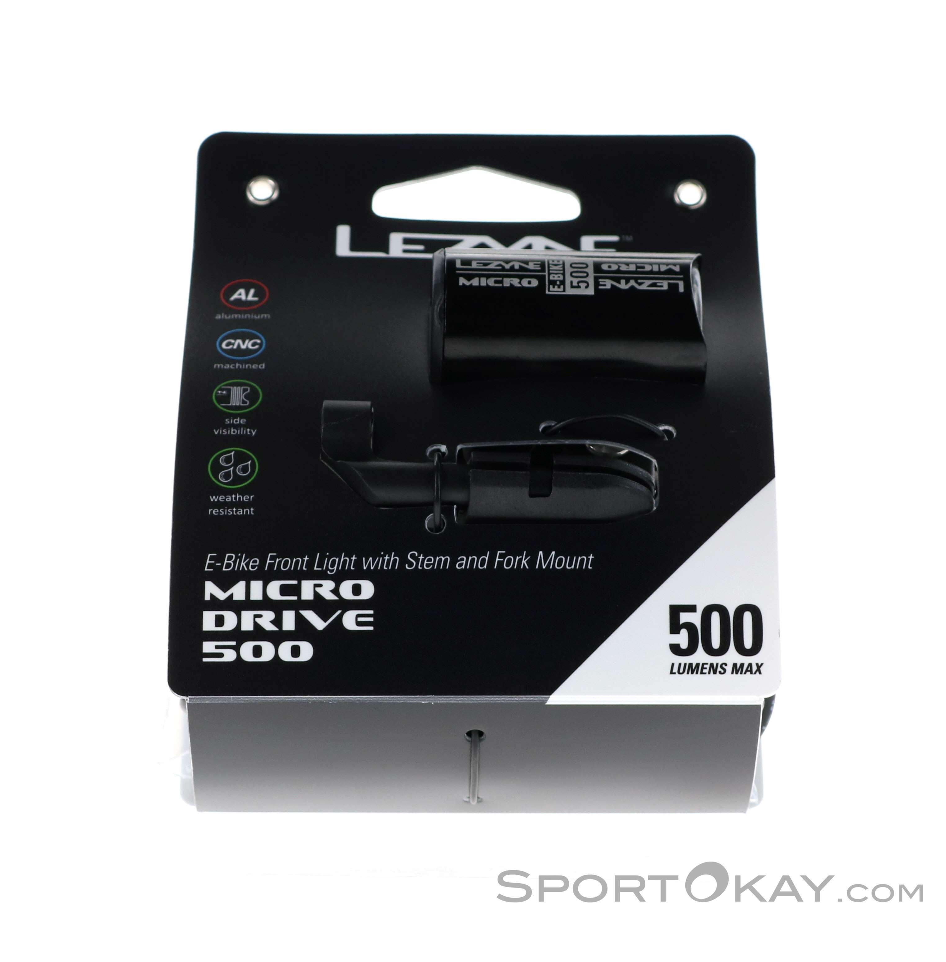 Lezyne E-Bike Micro Drive 500 Bike Light Front Lights