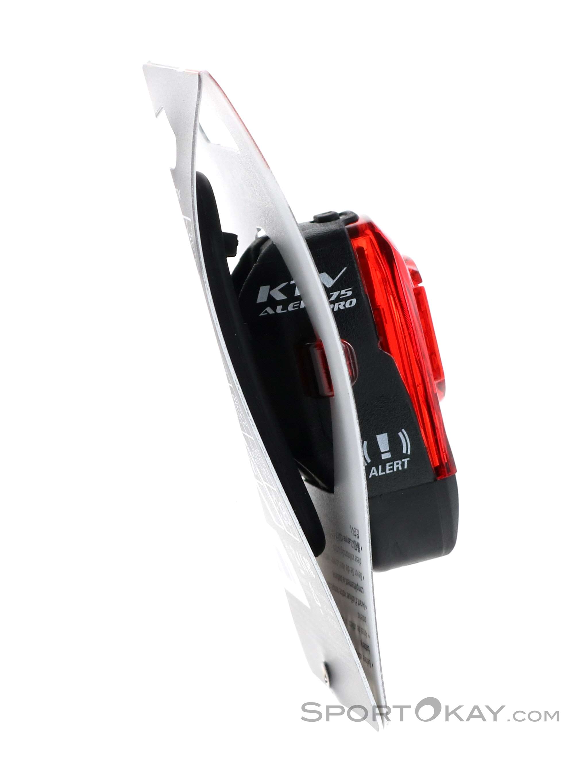 LEZYNE KTV Pro+ Luce Posteriore Per Bici Con Allarme AI - Nera, Per Ciclismo Urbano E Notturno