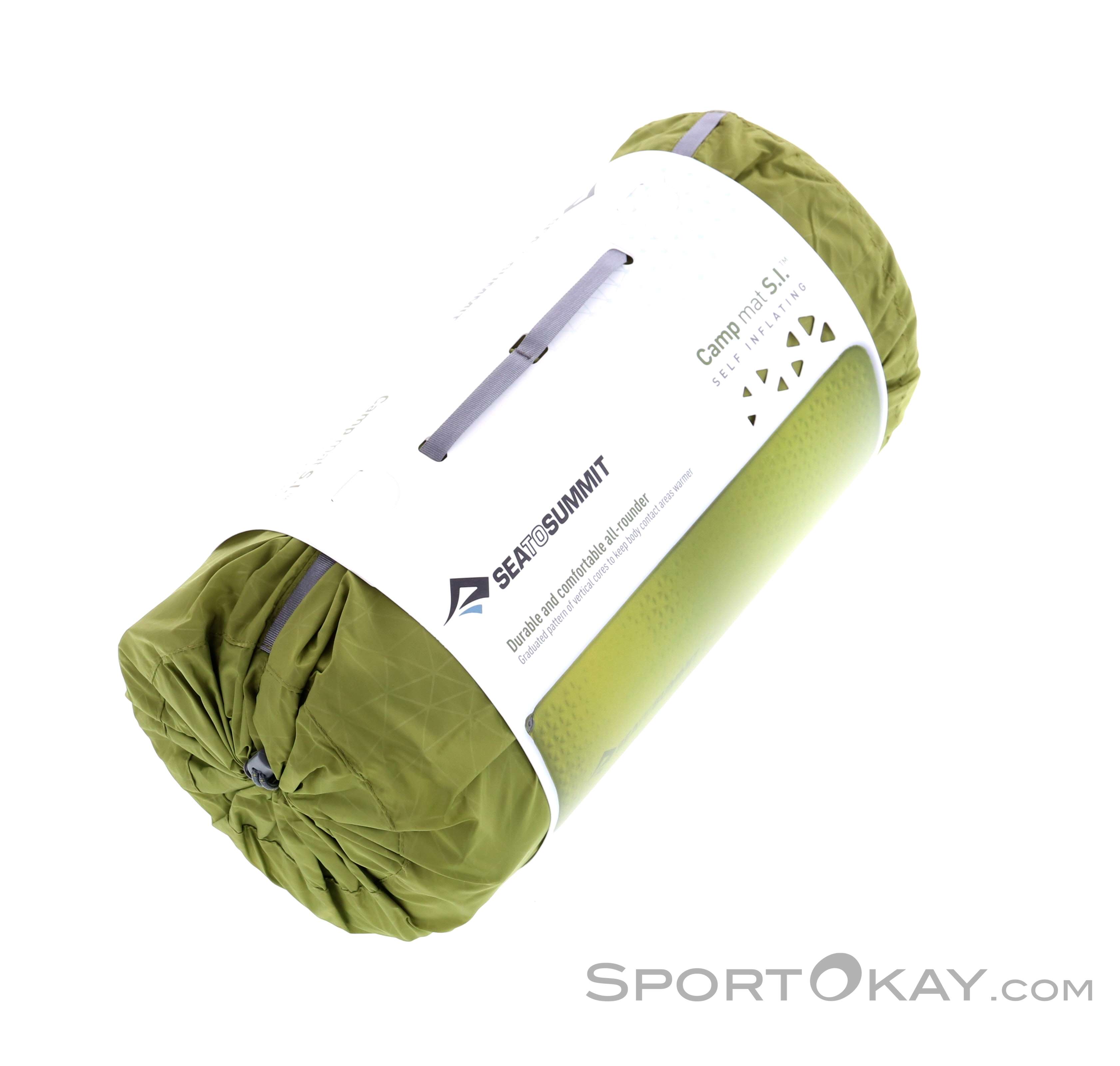 Sea to Summit Camp Mat S.I. グリーン Camp Self Inflating Affordable Sleeping Pad | Sea to Summit