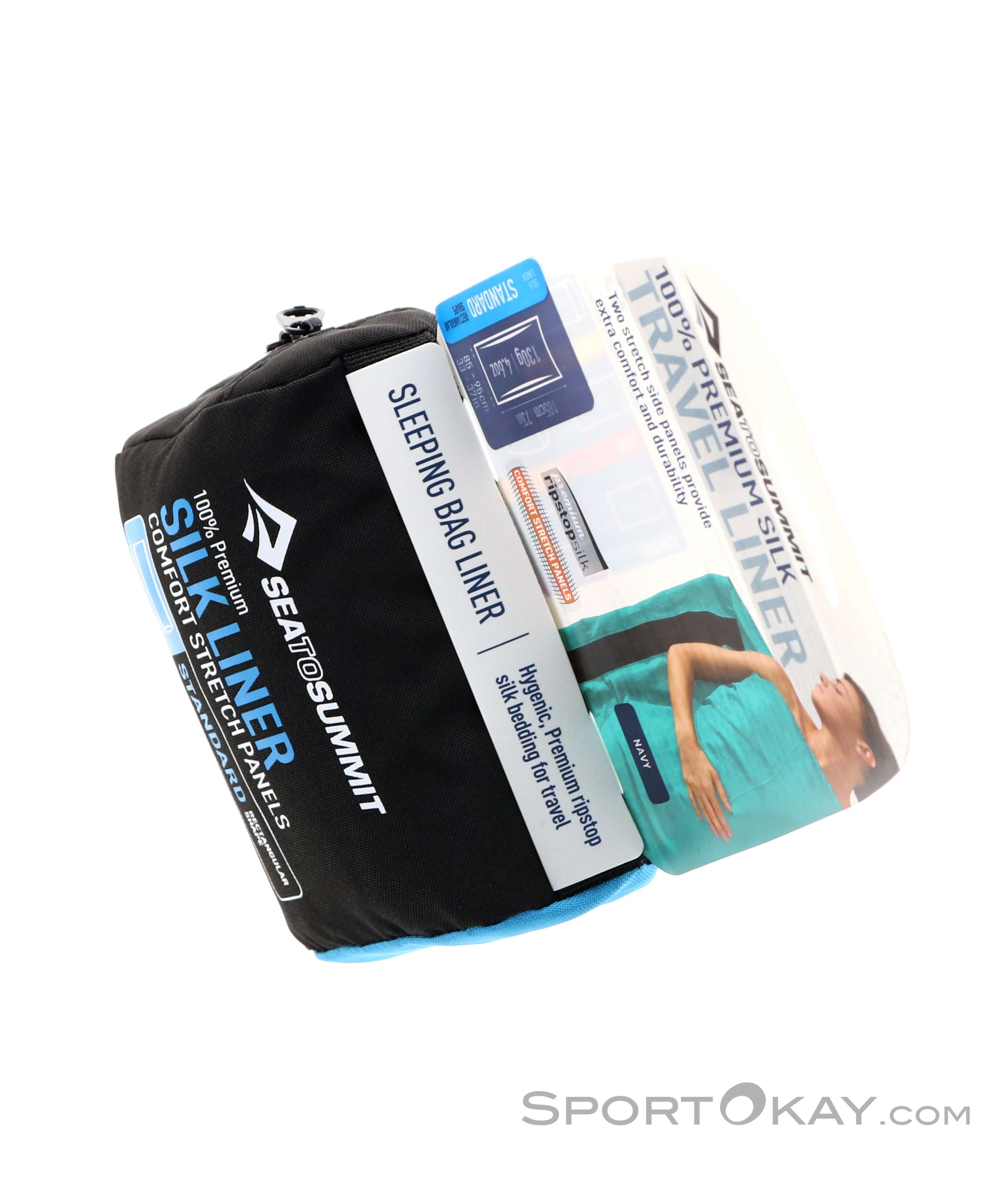 Adult Sleep Sack Sea To Summit Silk/Cotton Travel Liner - Premium