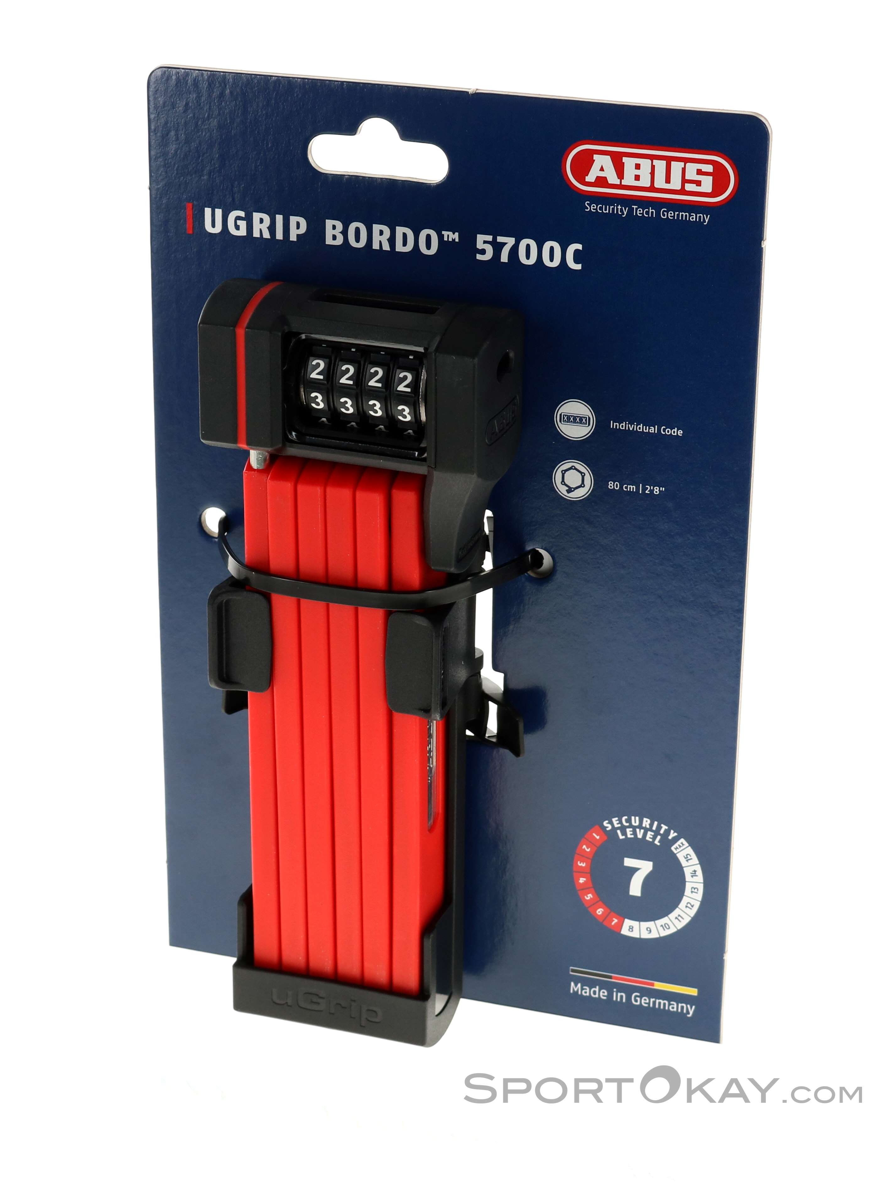 ABUS uGrip BORDO 5700C ロック