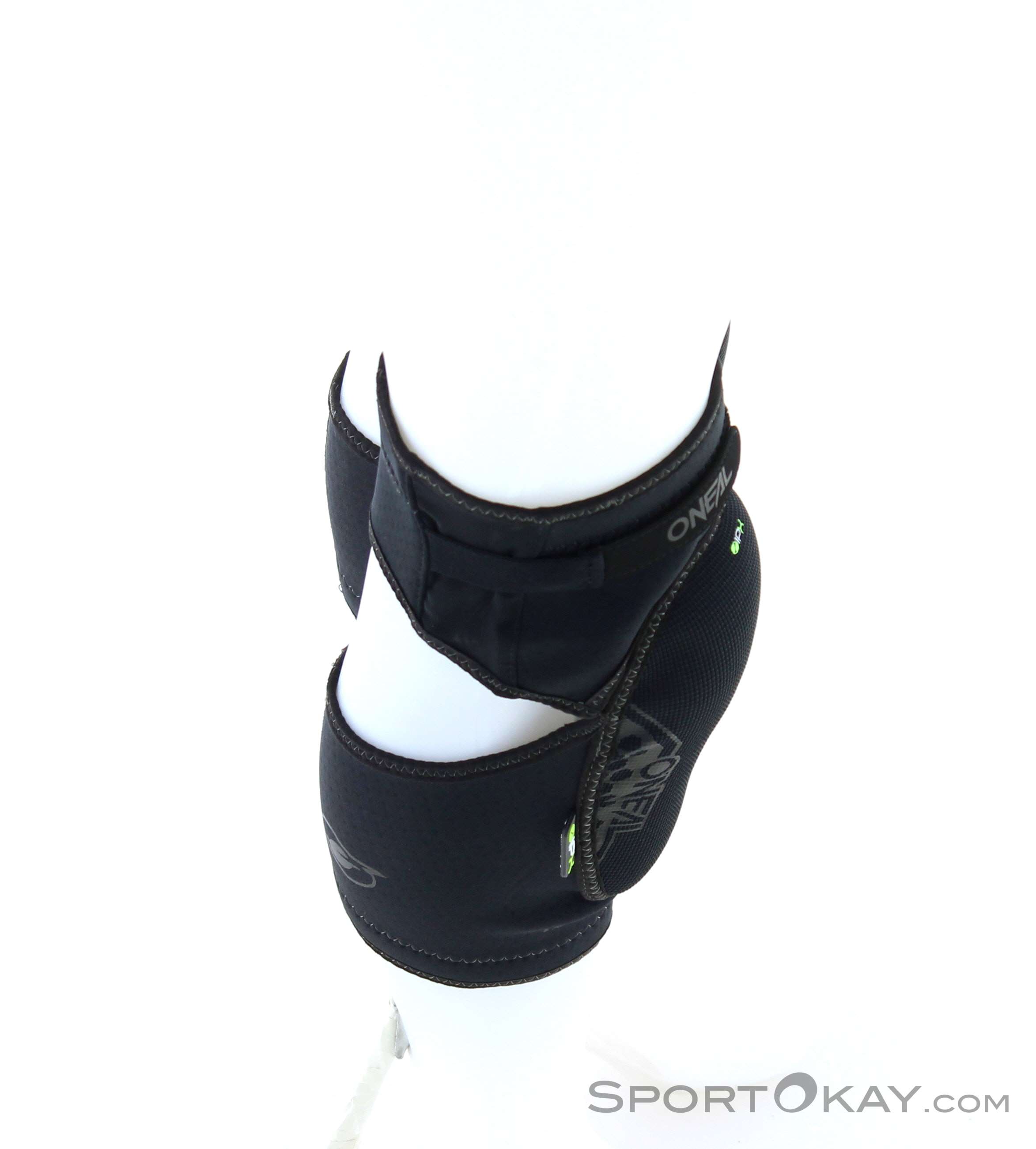 O'NEAL Junction Lite Genouillères Motocross - Protection IPX Haute Densité Taille M Noir