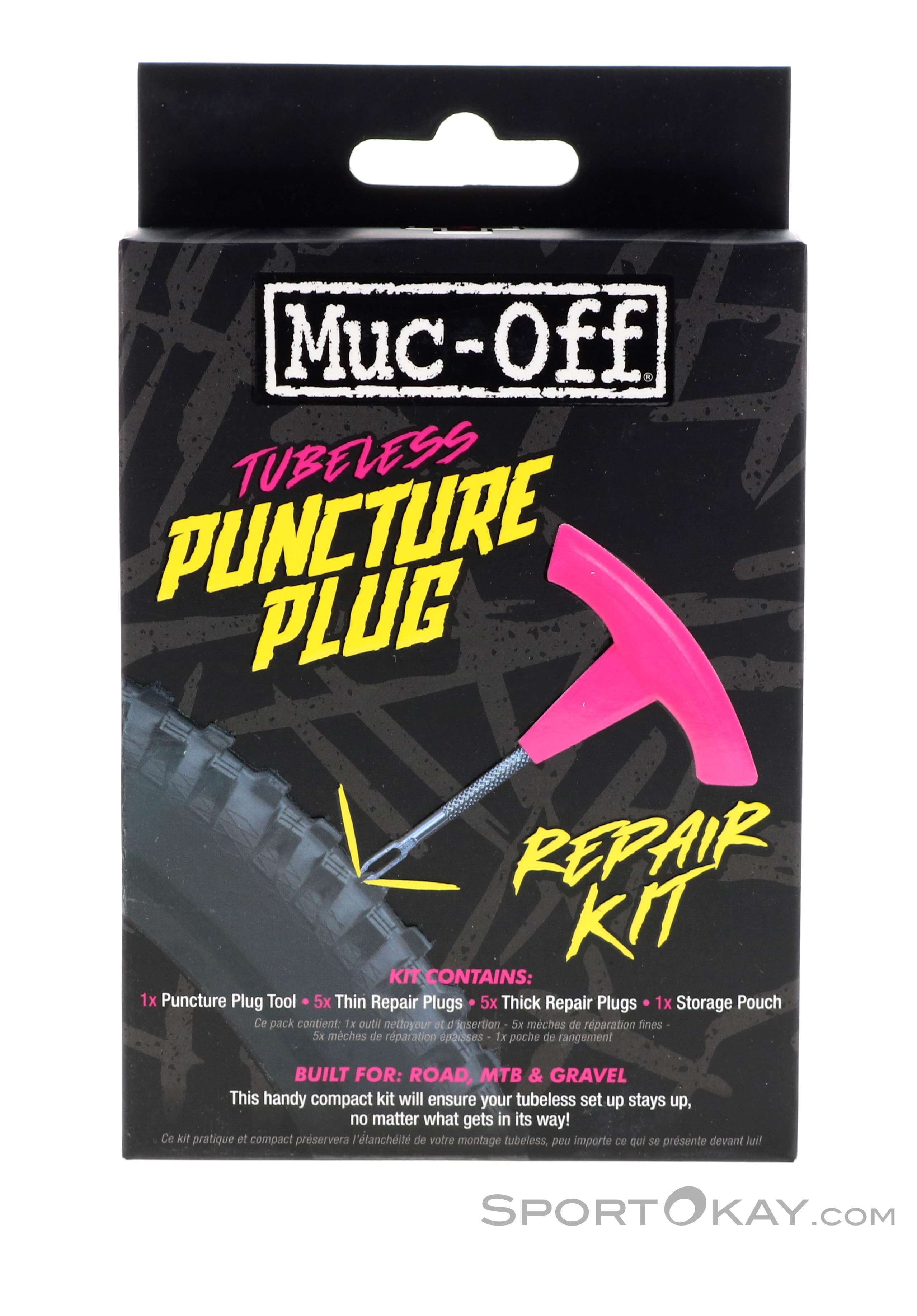 Muc Off Tubeless Repair Kit Tire Repair Kits Tools Care