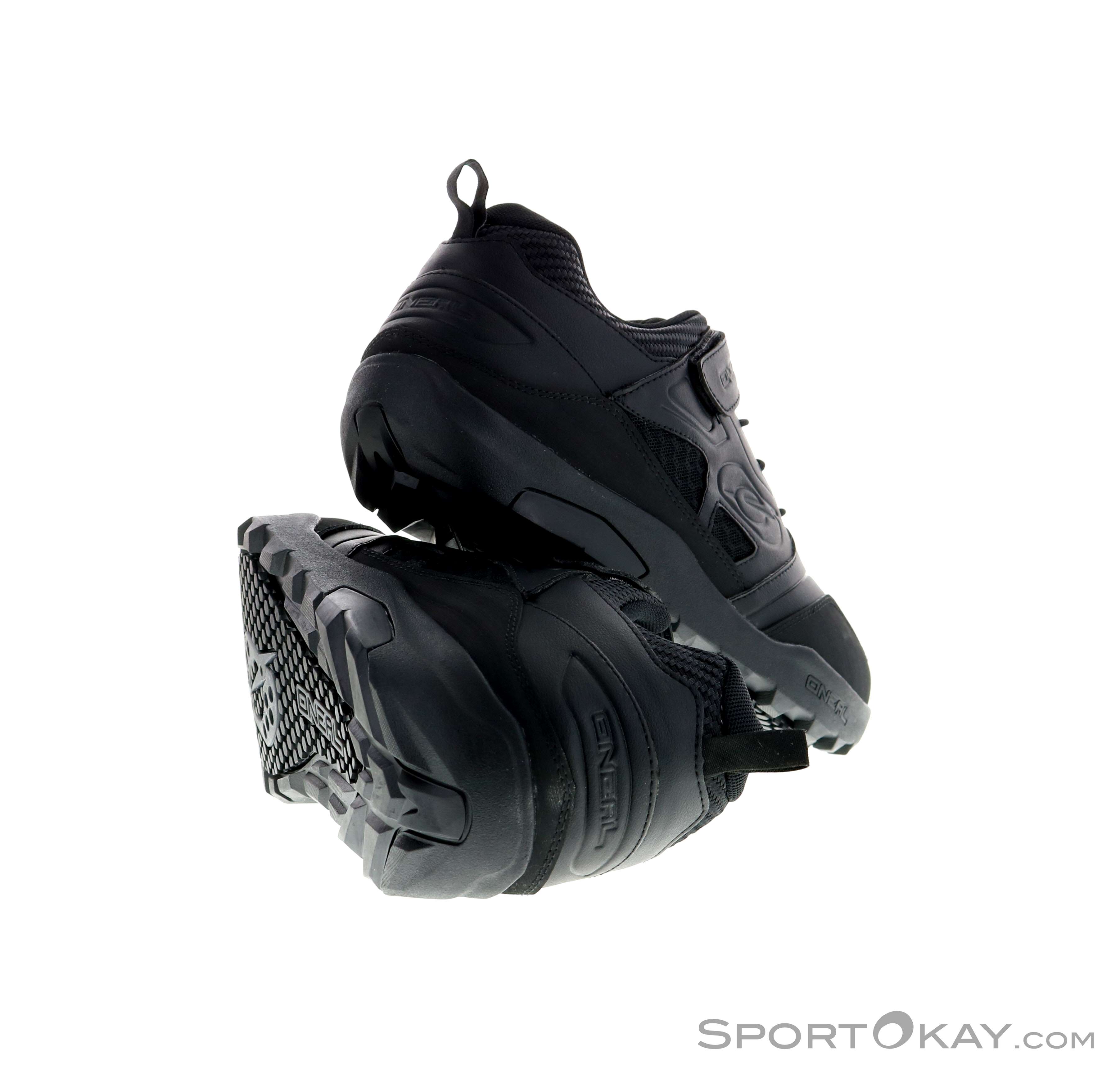 Scarpe O'Neal PRO Pinned Nere, Pedale Piatto, Sneaker Uomo Taglia 12, Nuovo In Scatola Aperta