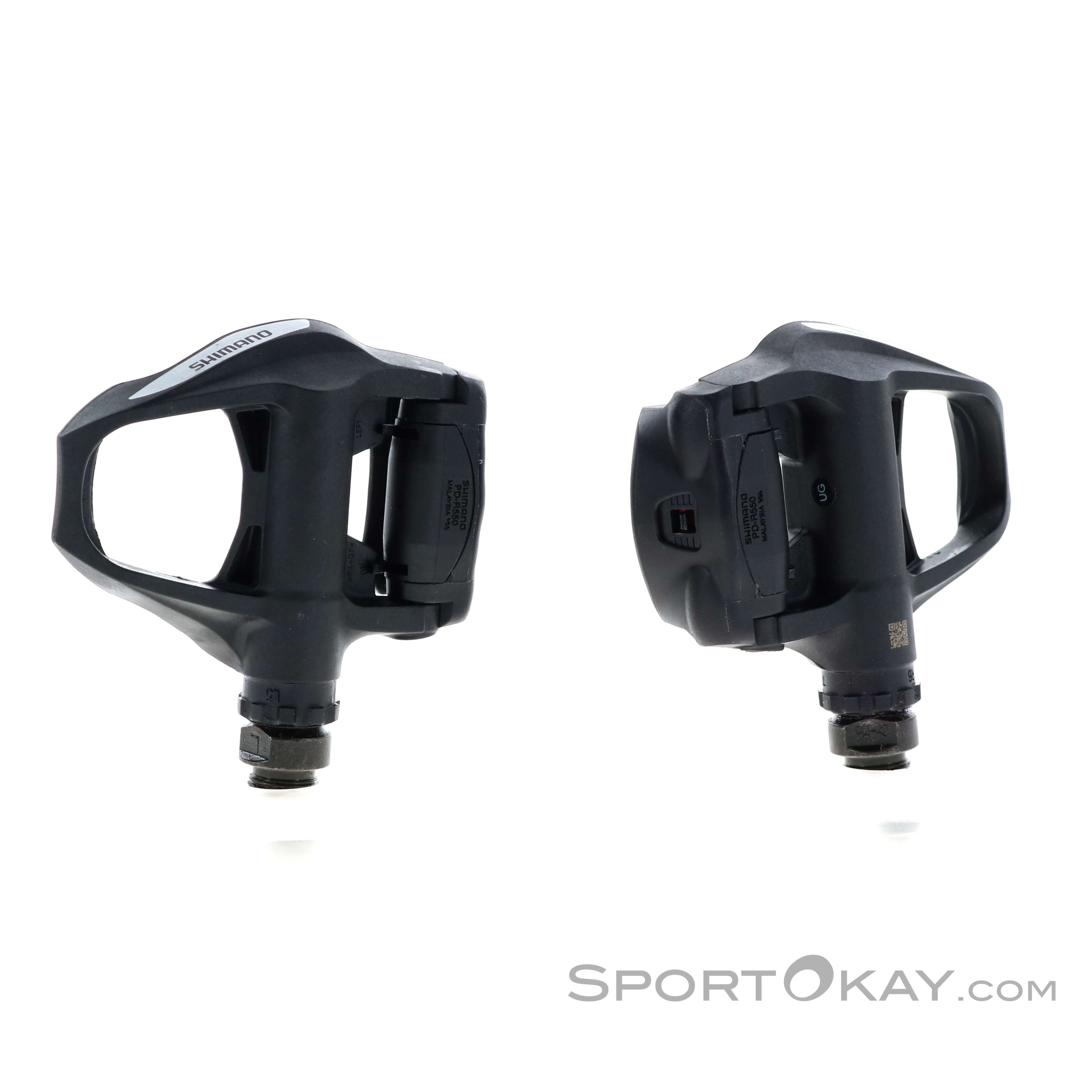 SHIMANO Pd-R550 SPD-SL Pedale – Schwarz, Inkl. Cleats, Für Rennräder, Ca. 330 G