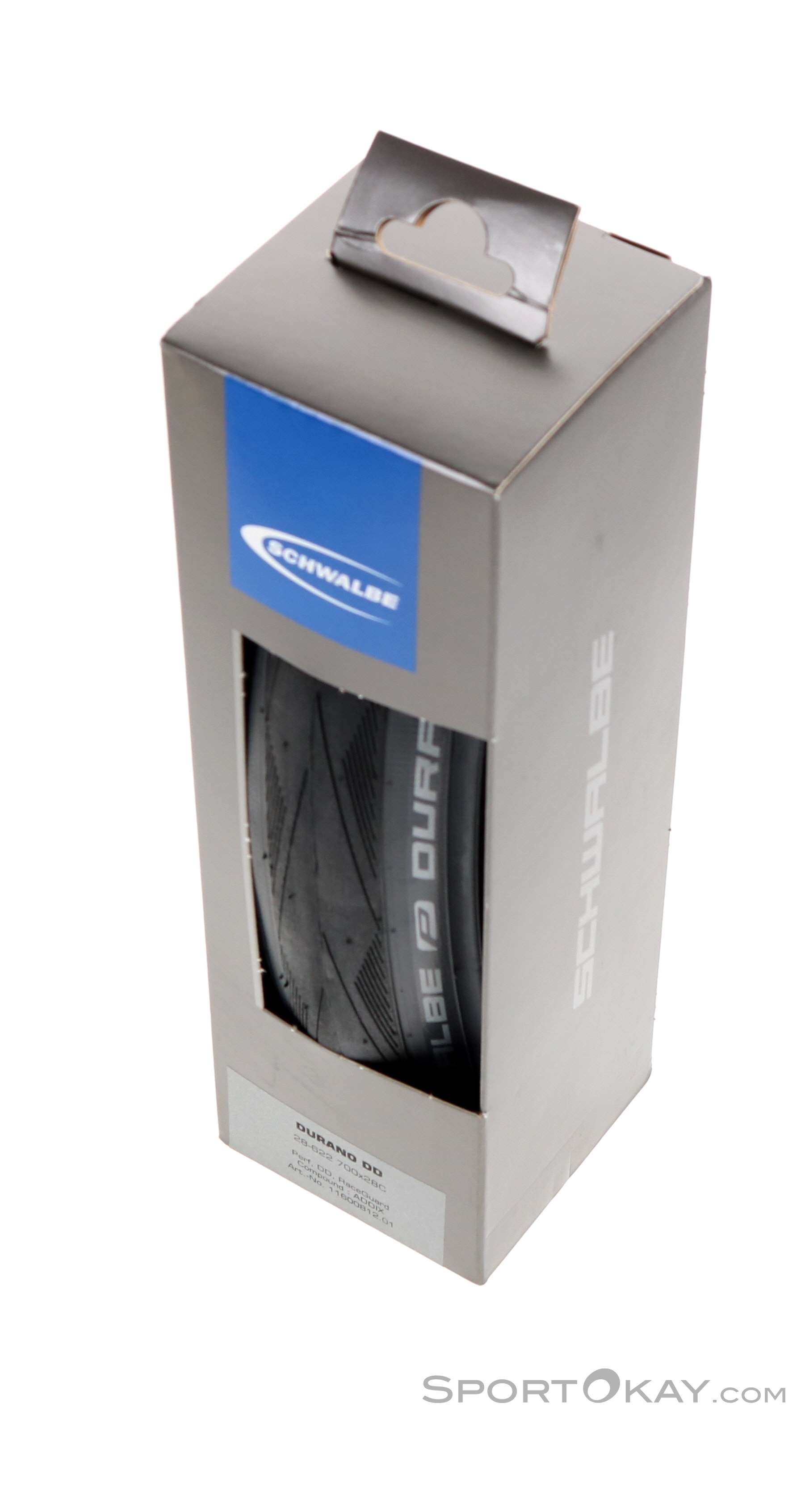 Schwalbe Durano DD Fahrradreifen 28-622 (700x28C) – Schwarz, Mit RaceGuard Für Hohe Laufleistung