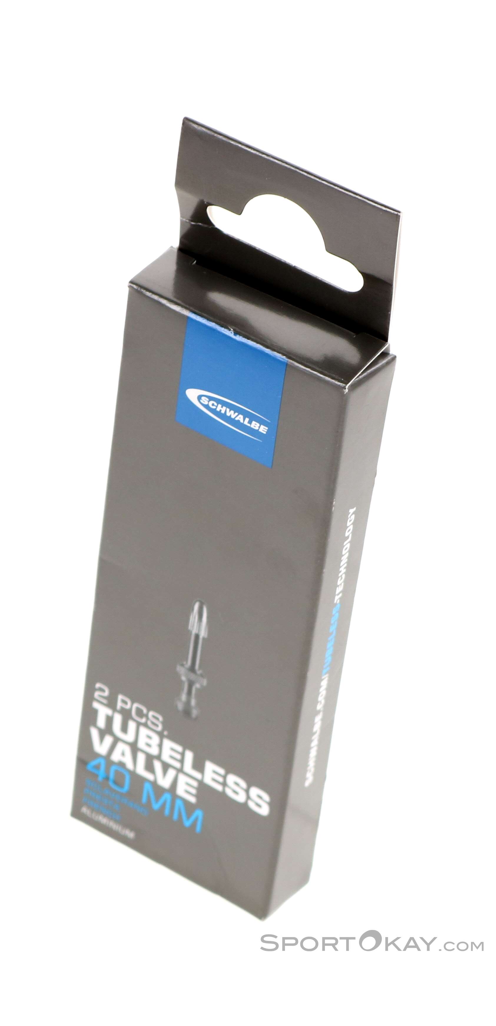 Valvole Tubeless Schwalbe 40 Mm (Set Da 2) - Presta, Per Copertoni E Camere D'Aria