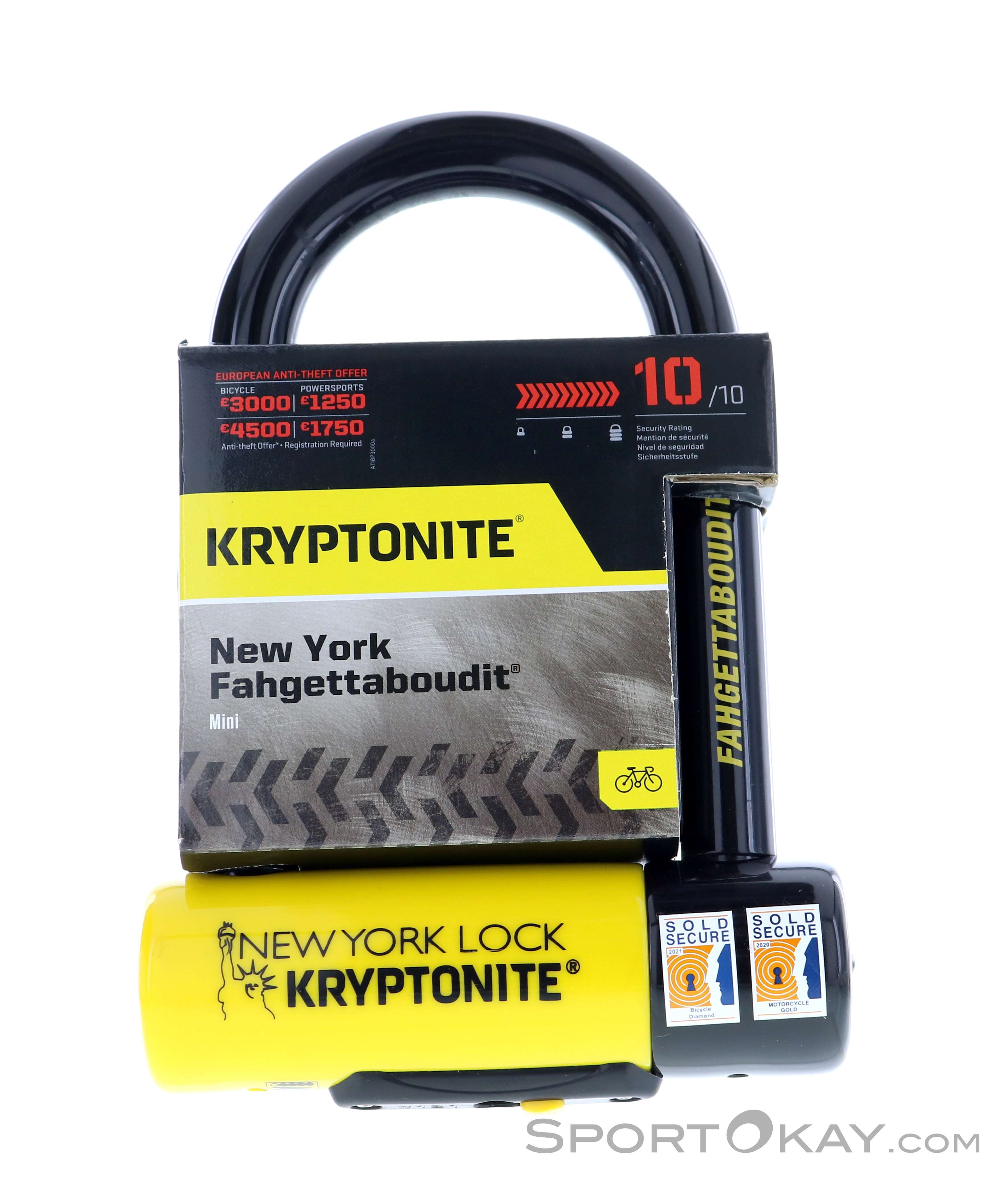 Antivol vélo chaîne KRYPTONITE New York Legend 1515 - 150cm