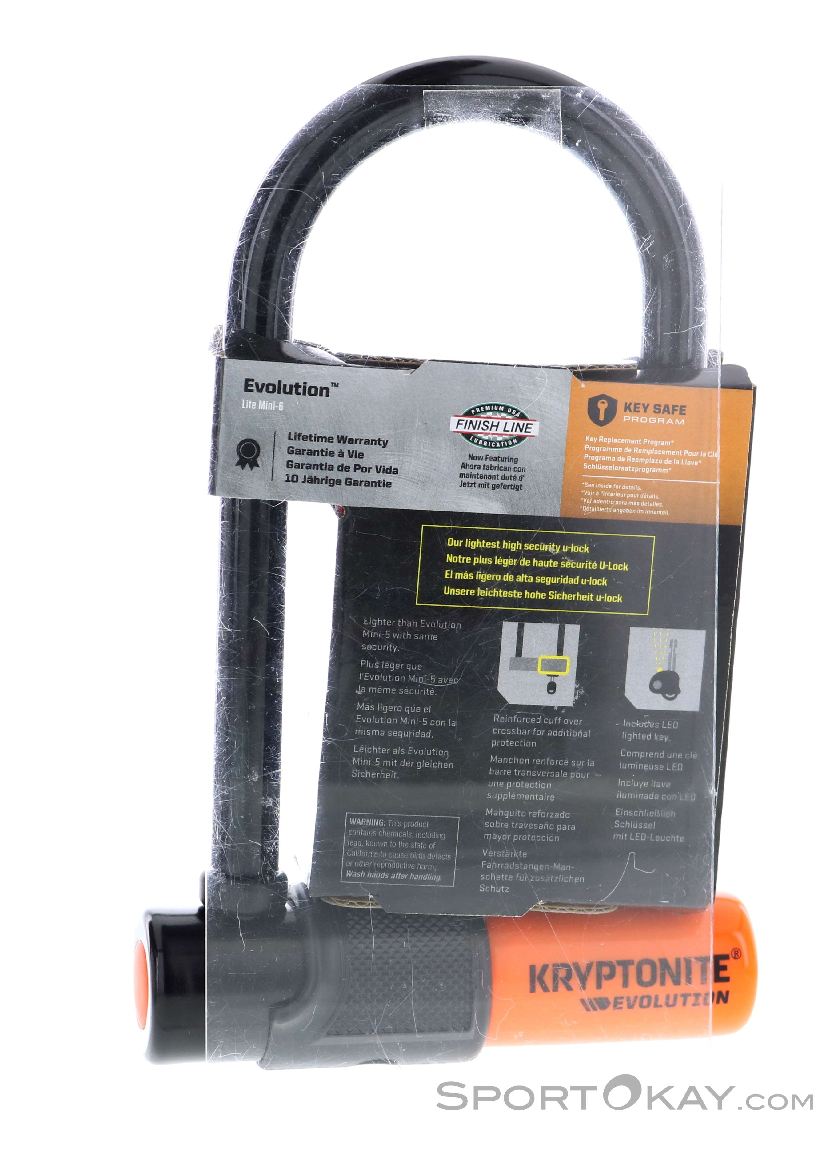 U antidiefstalbeveiliging KRYPTONITE EVOLUTION STANDARD – Probikeshop