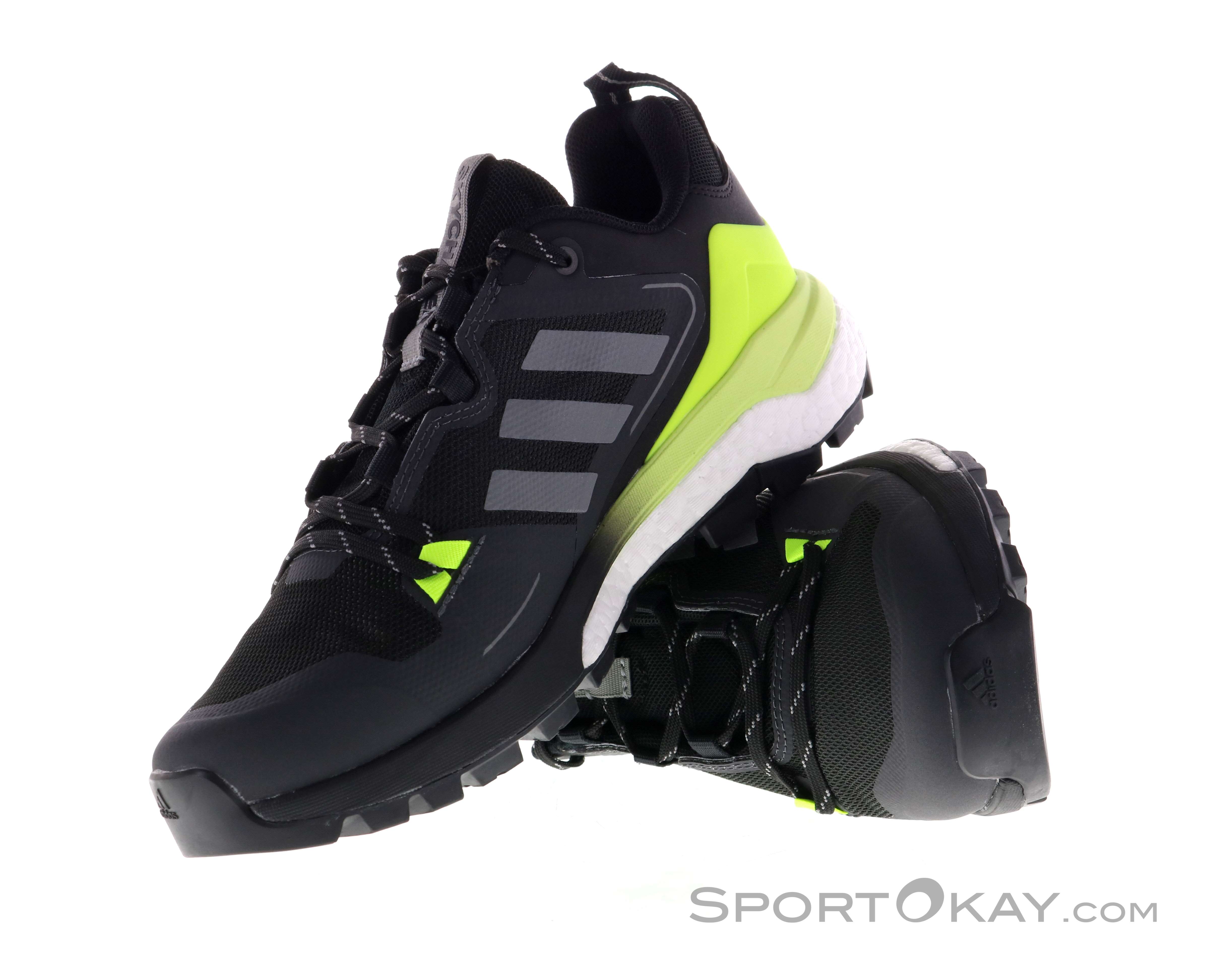 adidas gazelle silver green womens adidas Terrex Skychaser Gore-Tex 2.0 Hiking Shoes - Women's - Hazy Blue / Hi-Res Yellow / Screaming Pink