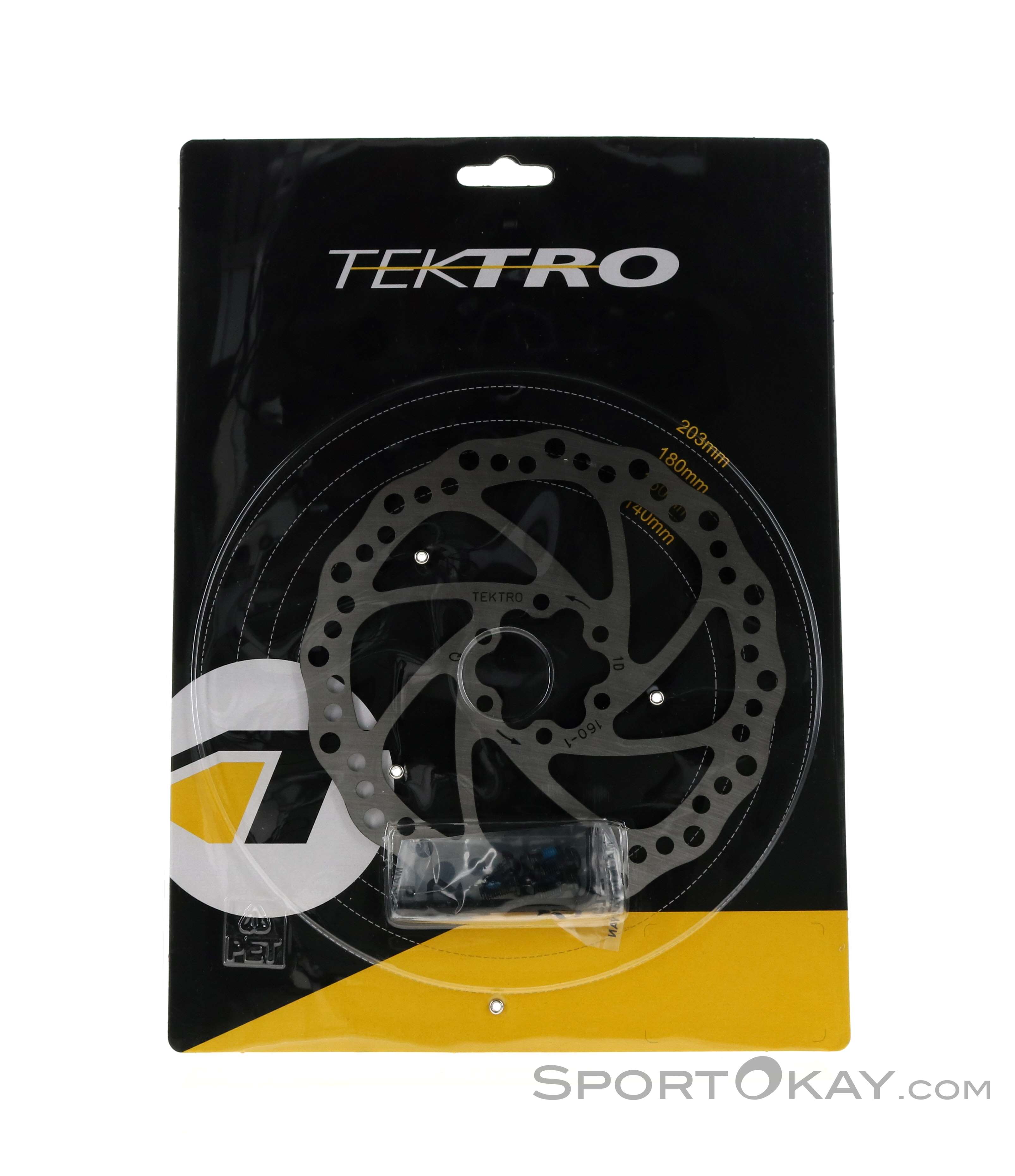 Tektro TR160-1 Bolts 160mm Brake Disc Freins et garnitures de