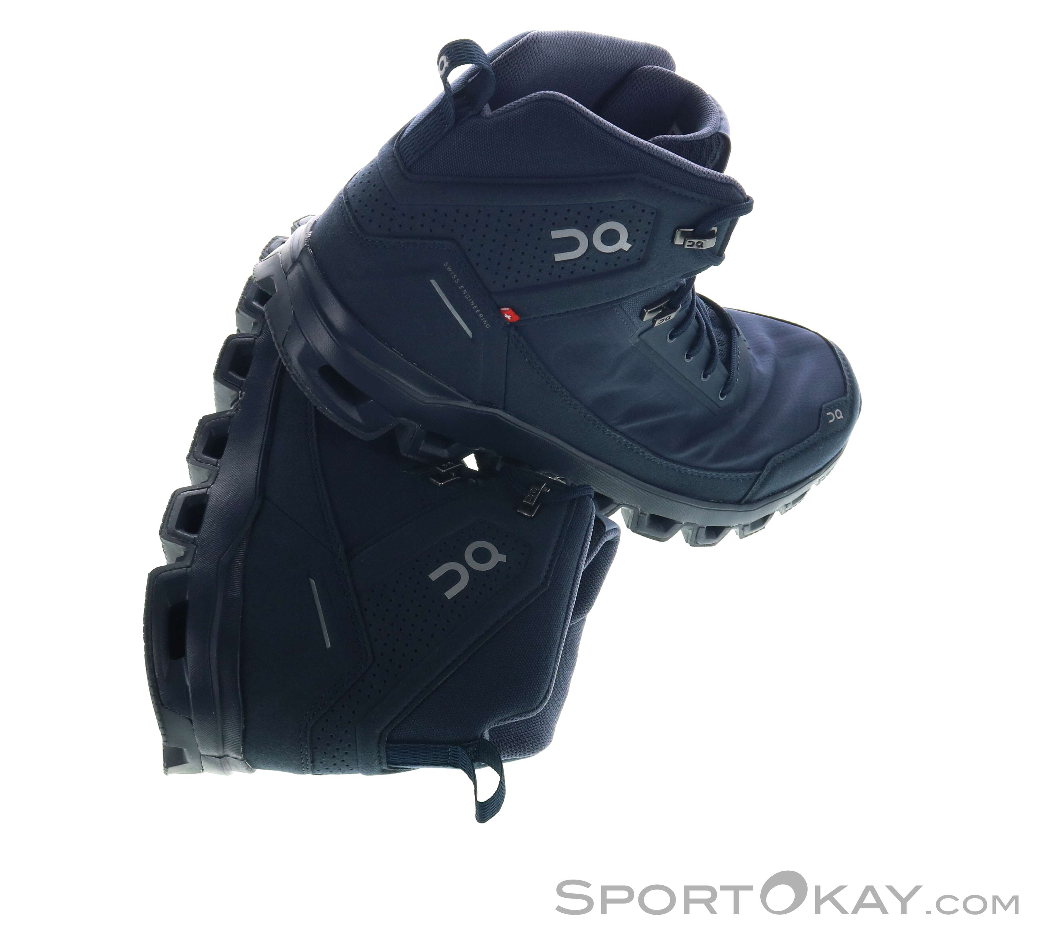 Sz 10 On Running Cloudridge Men\'s Hiking Boots Midnight/Navy Amazon.com | On Mens Cloudridge Textile Synthetic Eclps  main image 3