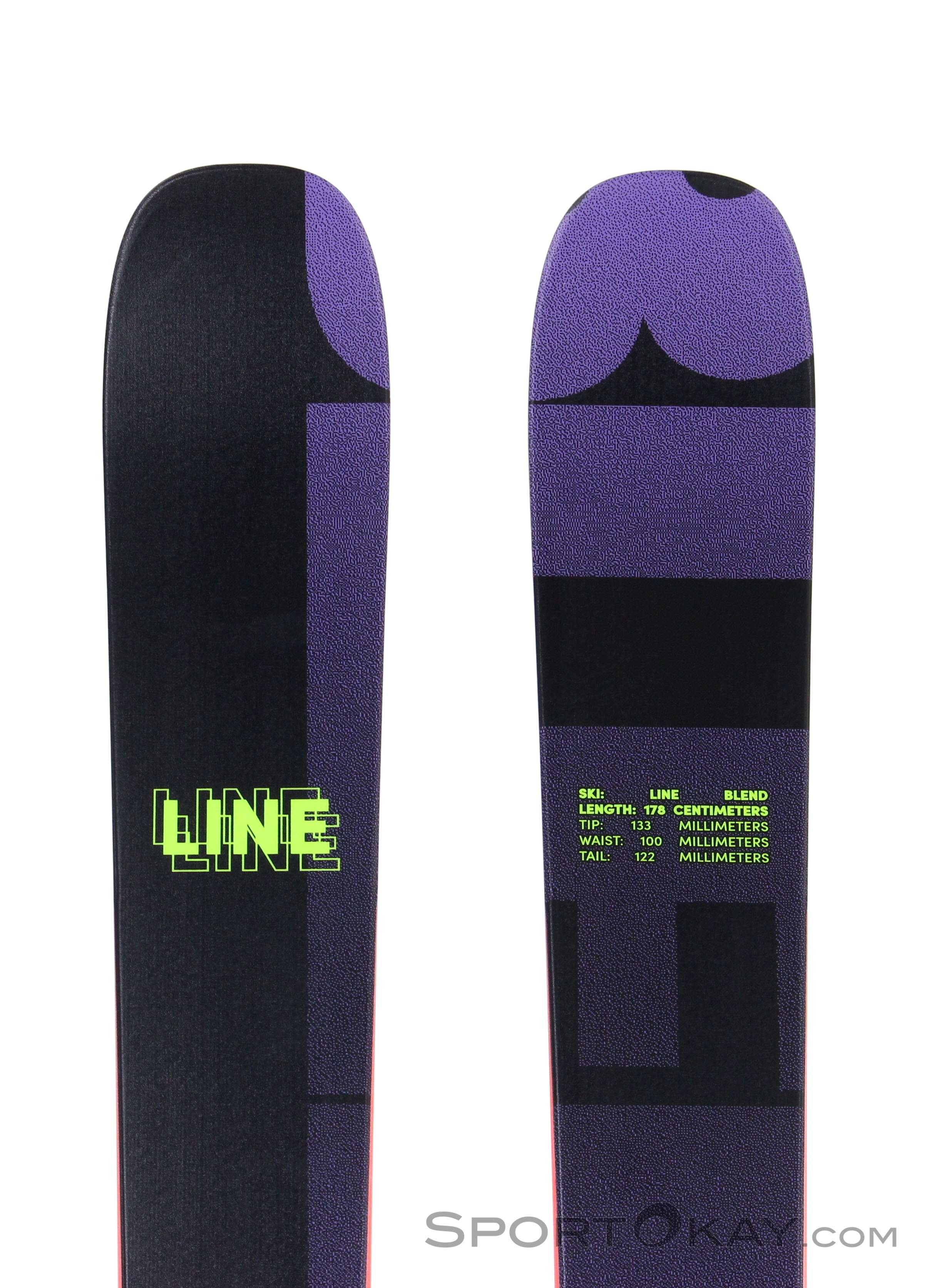 Line Blend 100 Freeski 2022 - Freeride Skis - Skis - Ski 