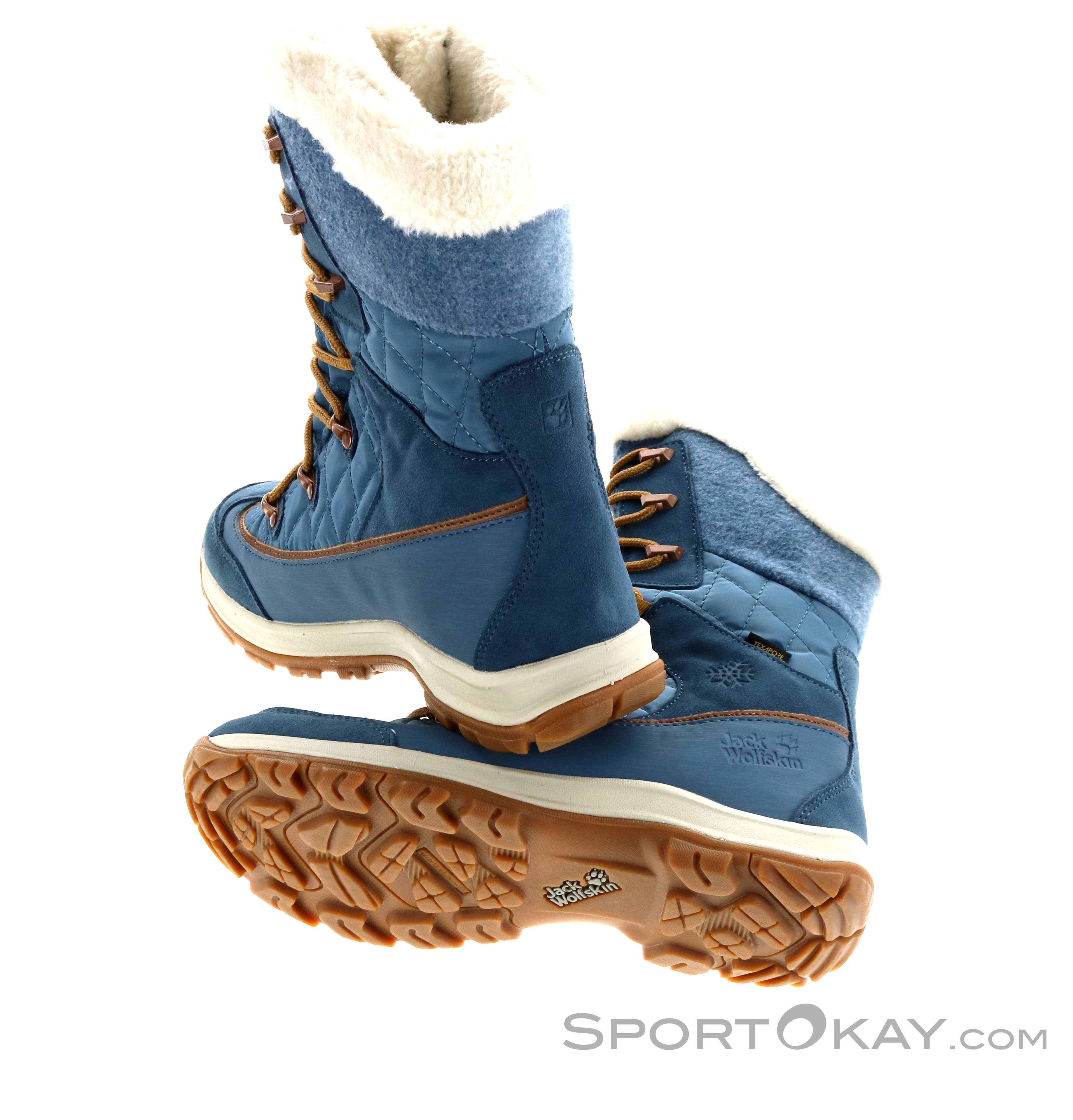 Winterstiefel Damen Hohe Winter Schuhe Jack Wolfskin Winterstiefel