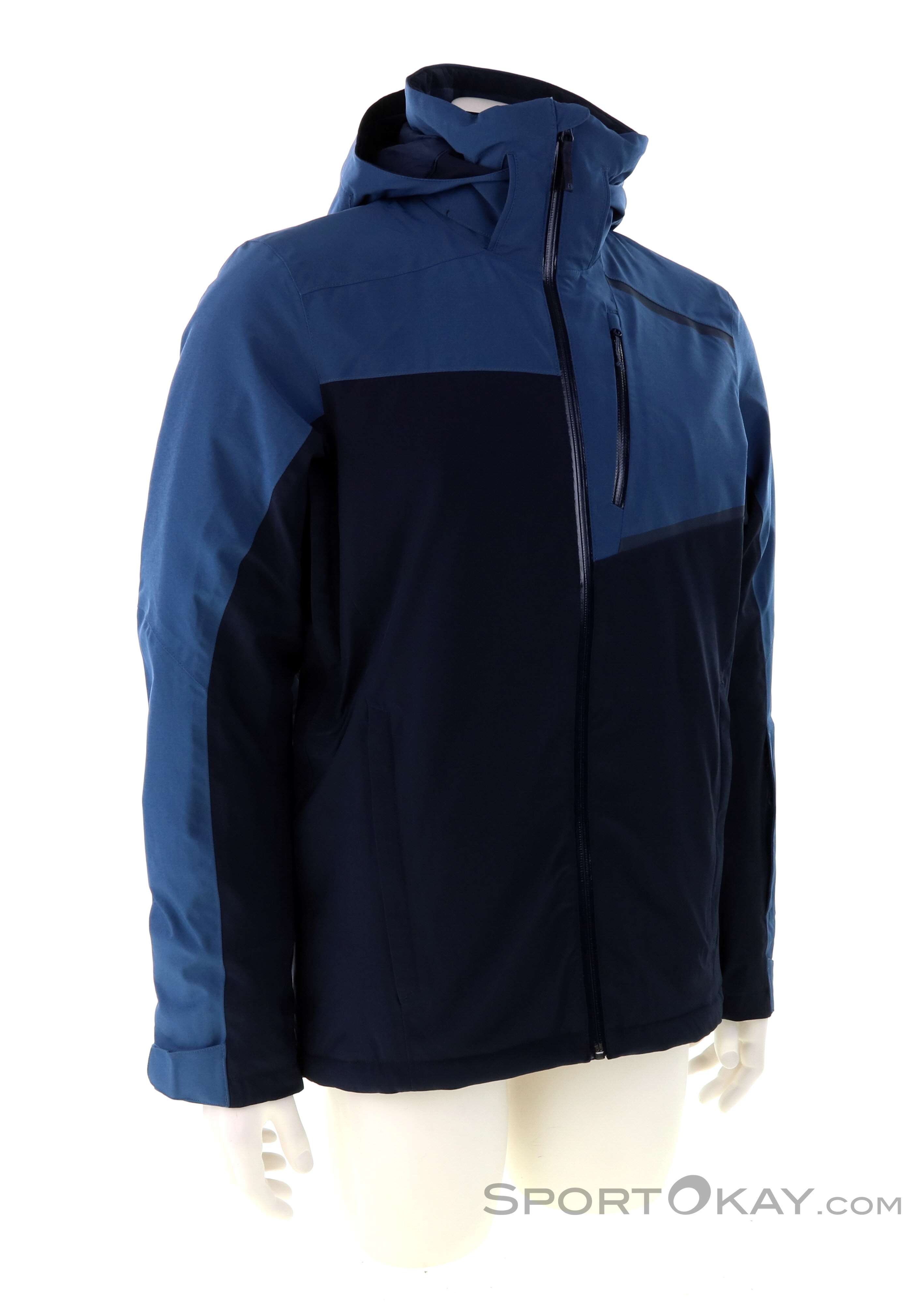 Salomon Strike Mens Ski Jacket - Ski Jackets - Ski Clothing - Ski \u0026  Freeride - All