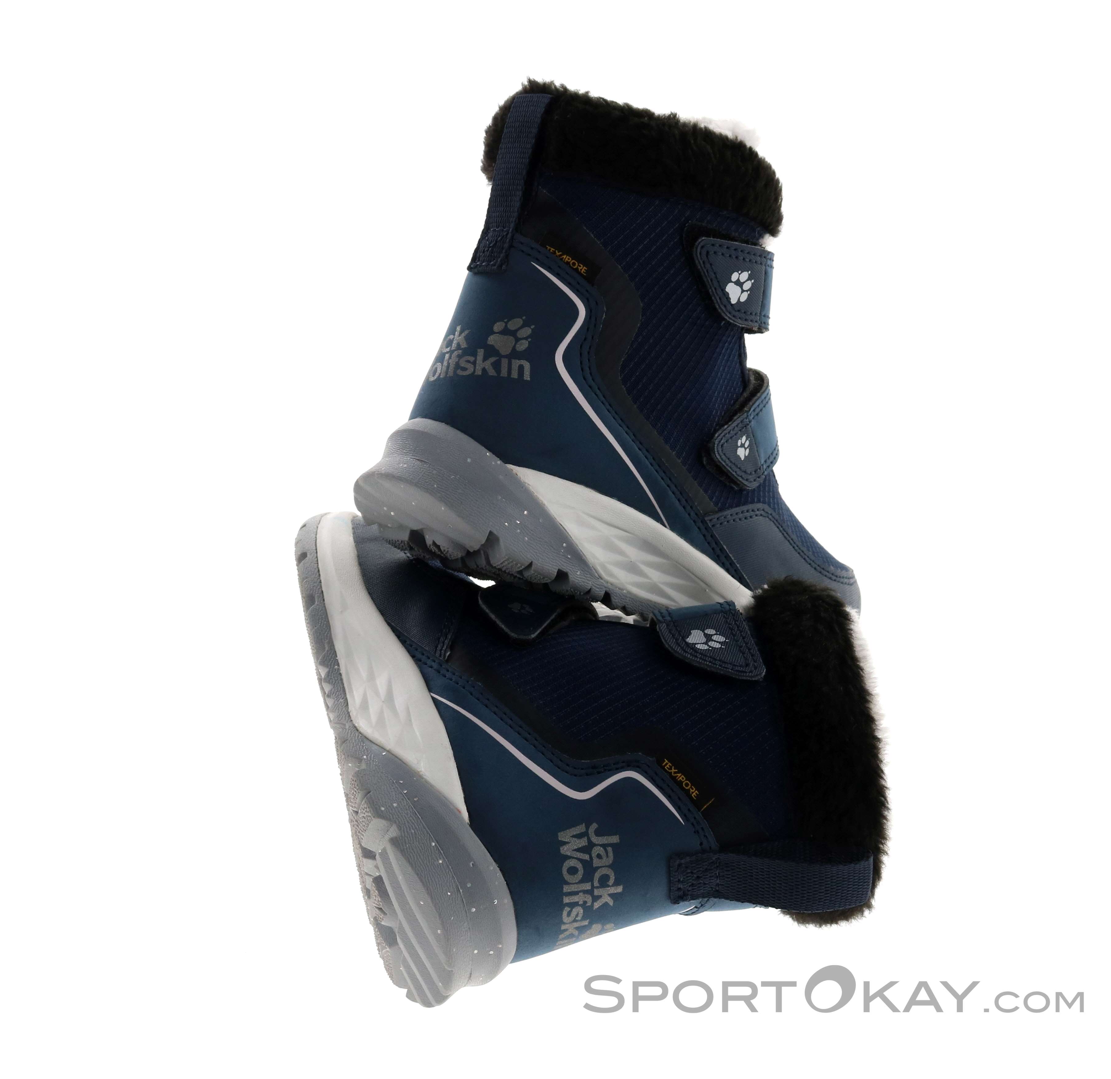 Jack Wolfskin Polar Wolf Texapore Mid VC Kids Winter Shoes