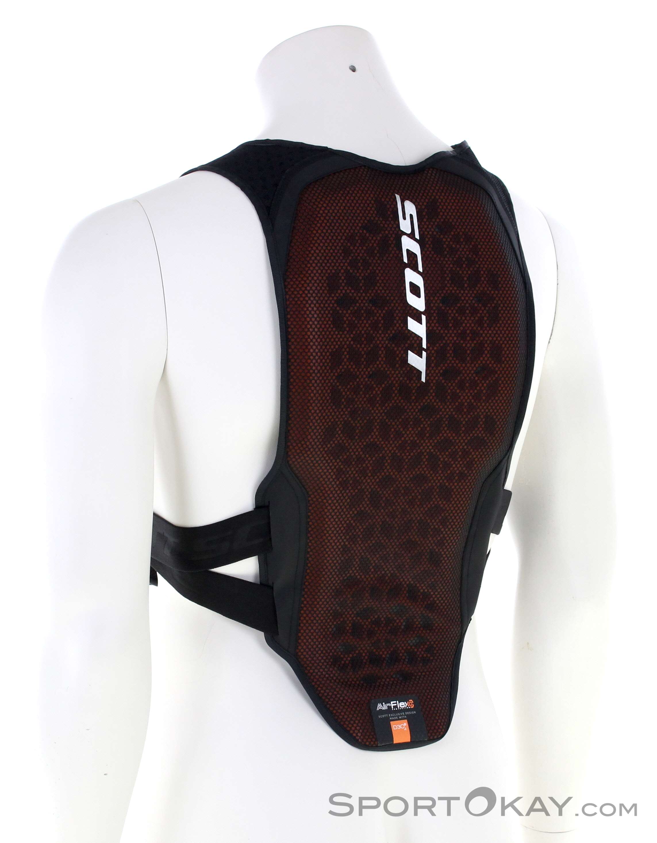 Rugbescherming Scott Airflex Pro Back Protector Black - Winter 2024