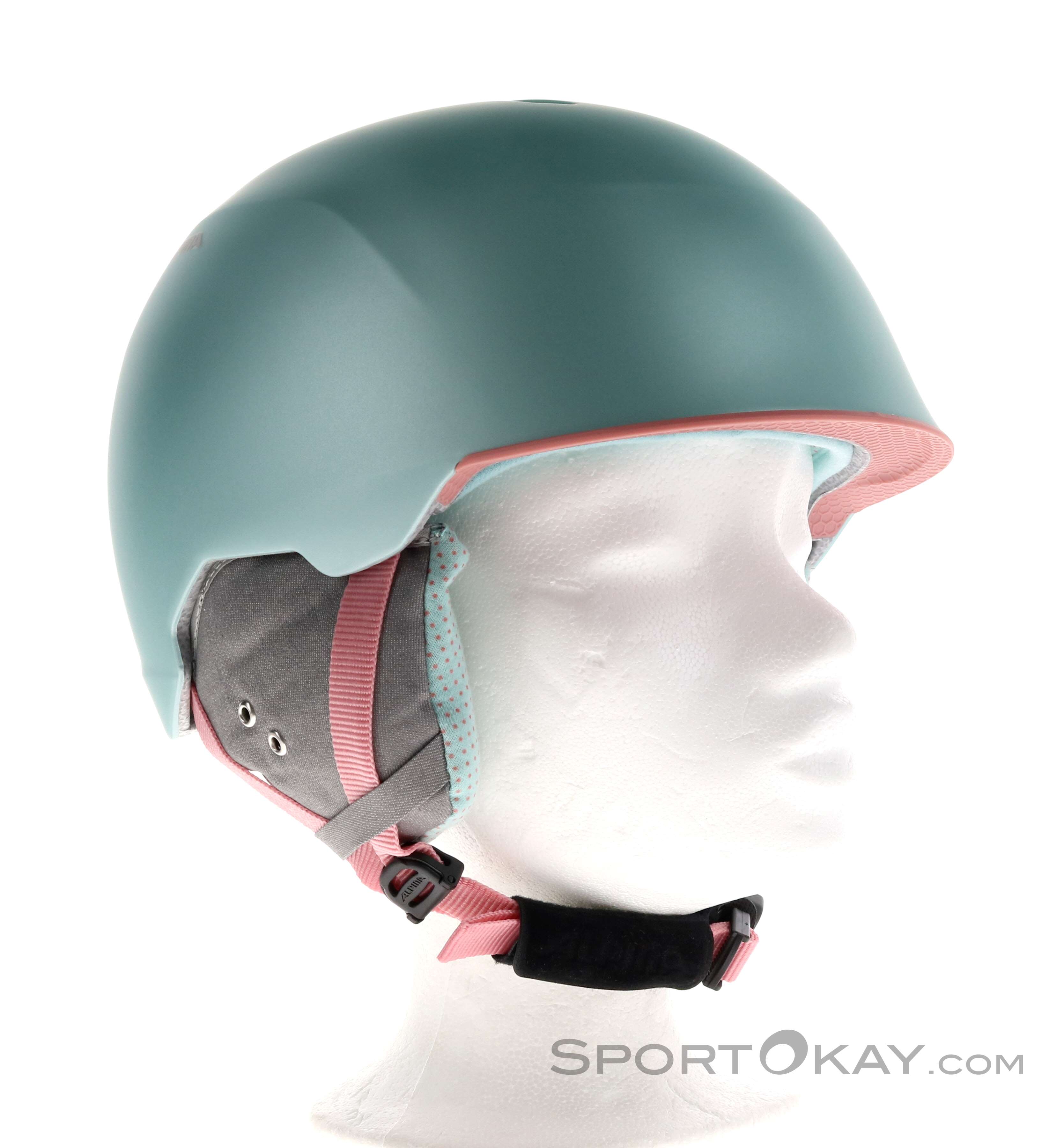 Skihelm Alpina Albona White Matt