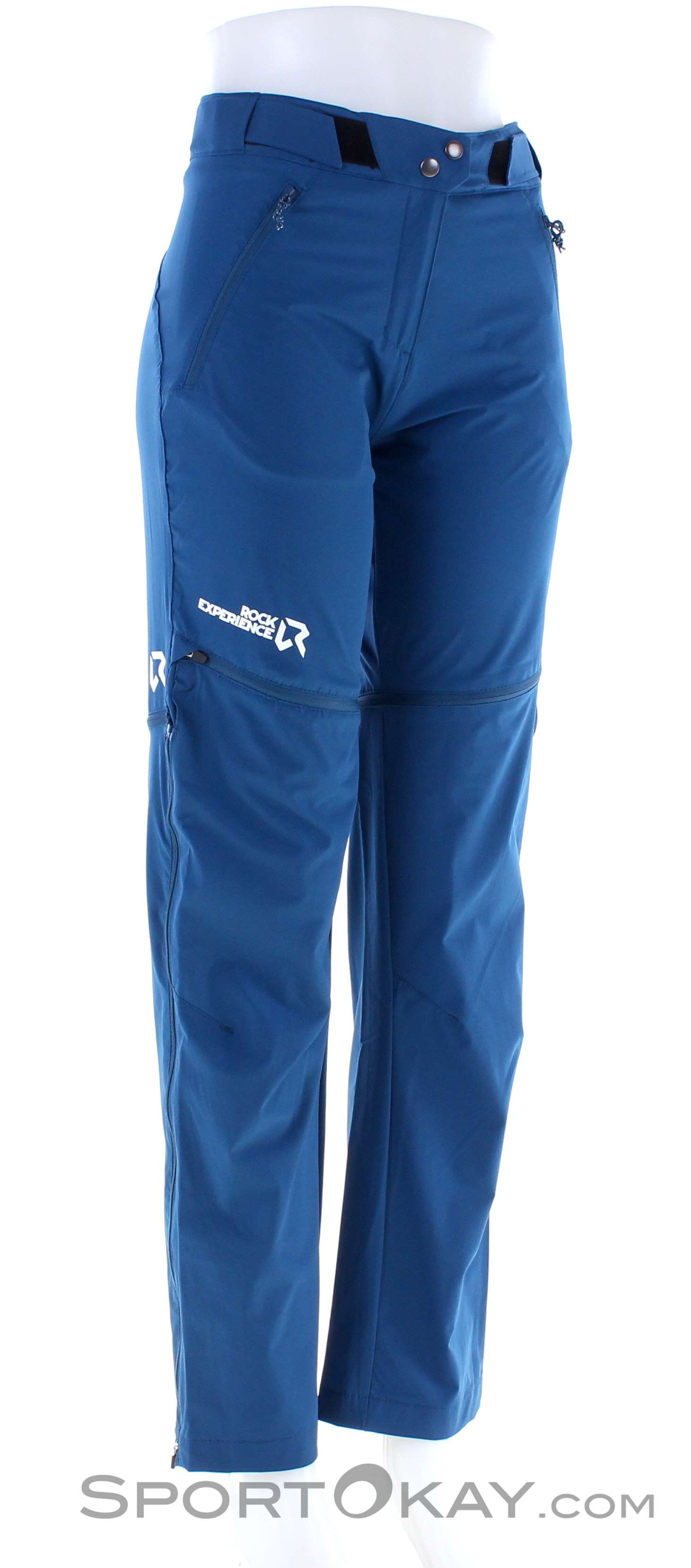 Pantaloni 2in1 Zip-off Rock Experience Observer - Leggeri E Traspiranti Per Trekking Ed Escursioni In Montagna