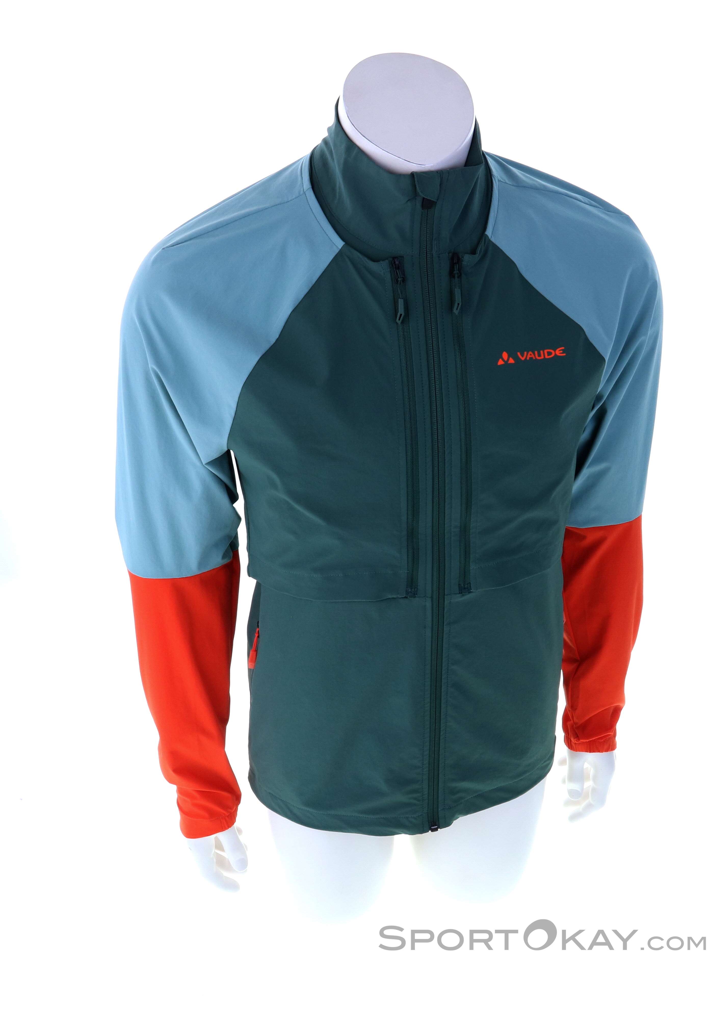 MTB jas Vaude Men's Moab Jacket IV Dusty Forest - Zomer 2022