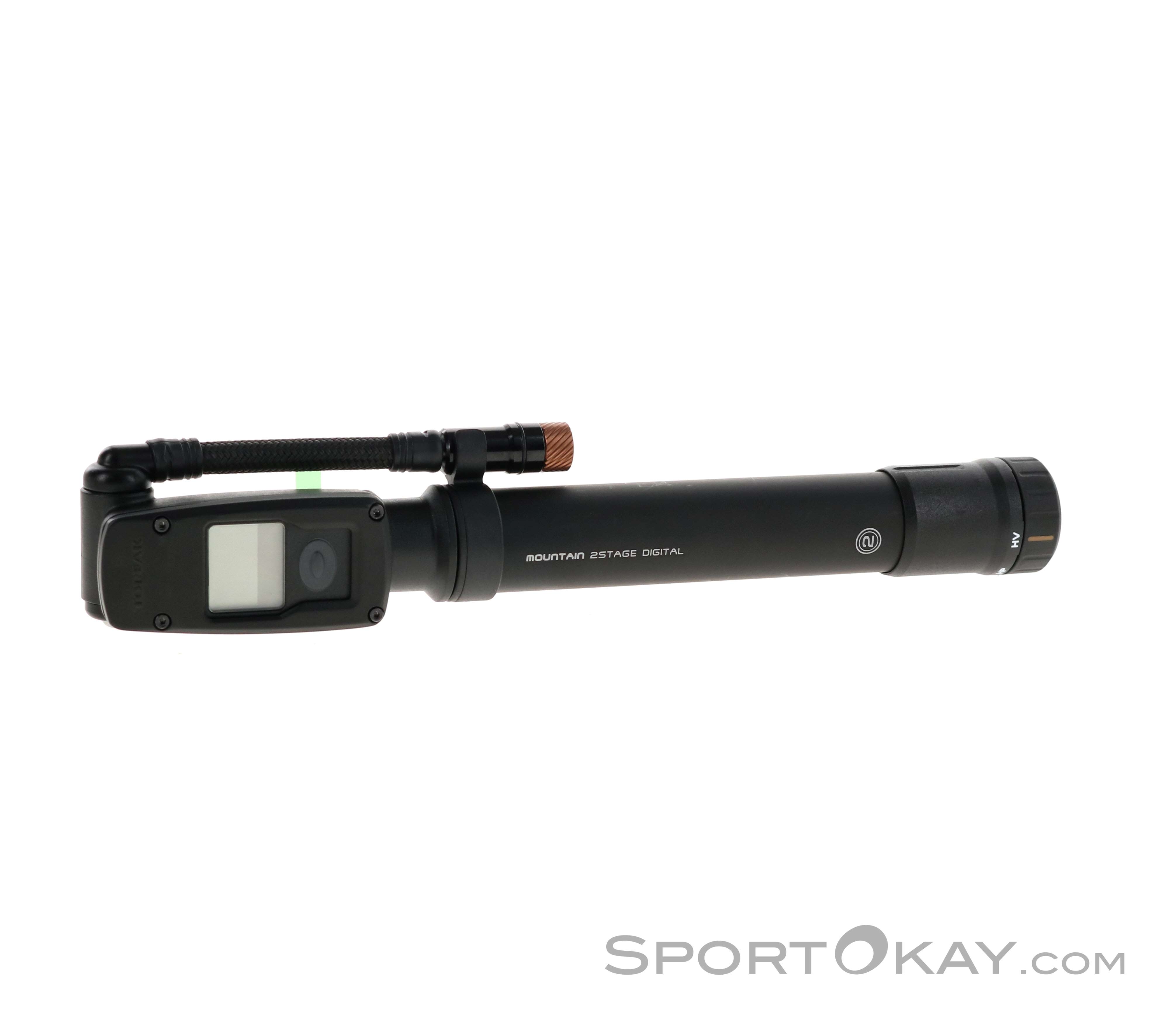 Topeak Mountain Digital 2Stage Mini / Dämpferpumpe, Topeak, Schwarz, , Unisex, 0185-10380, 5637961077, 4710069706053, N1-01.jpg