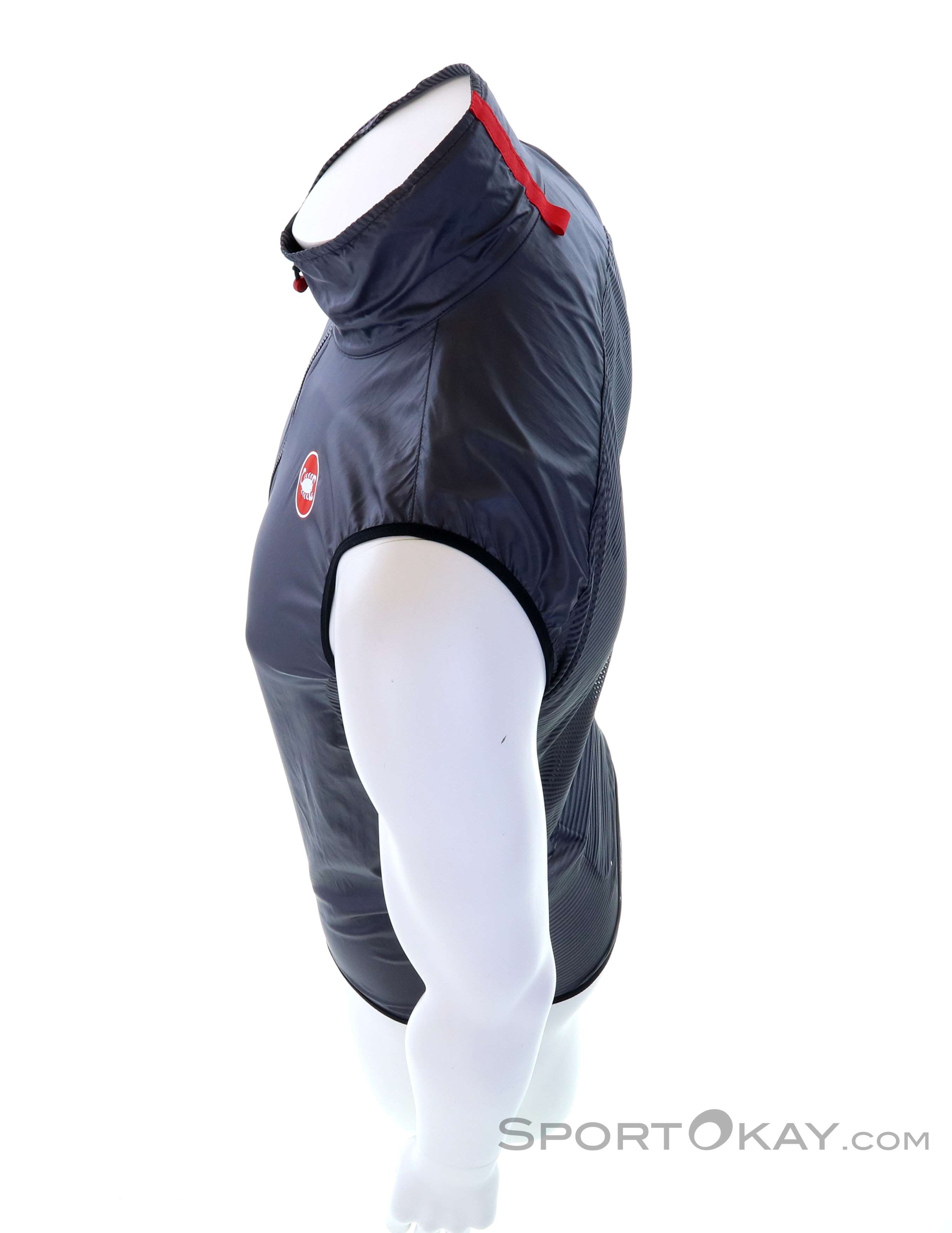 Gilet Sportivo Castelli Aria Vest Uomo | Antivento E Leggero | Ripiegabile In Tasca - Foto 8