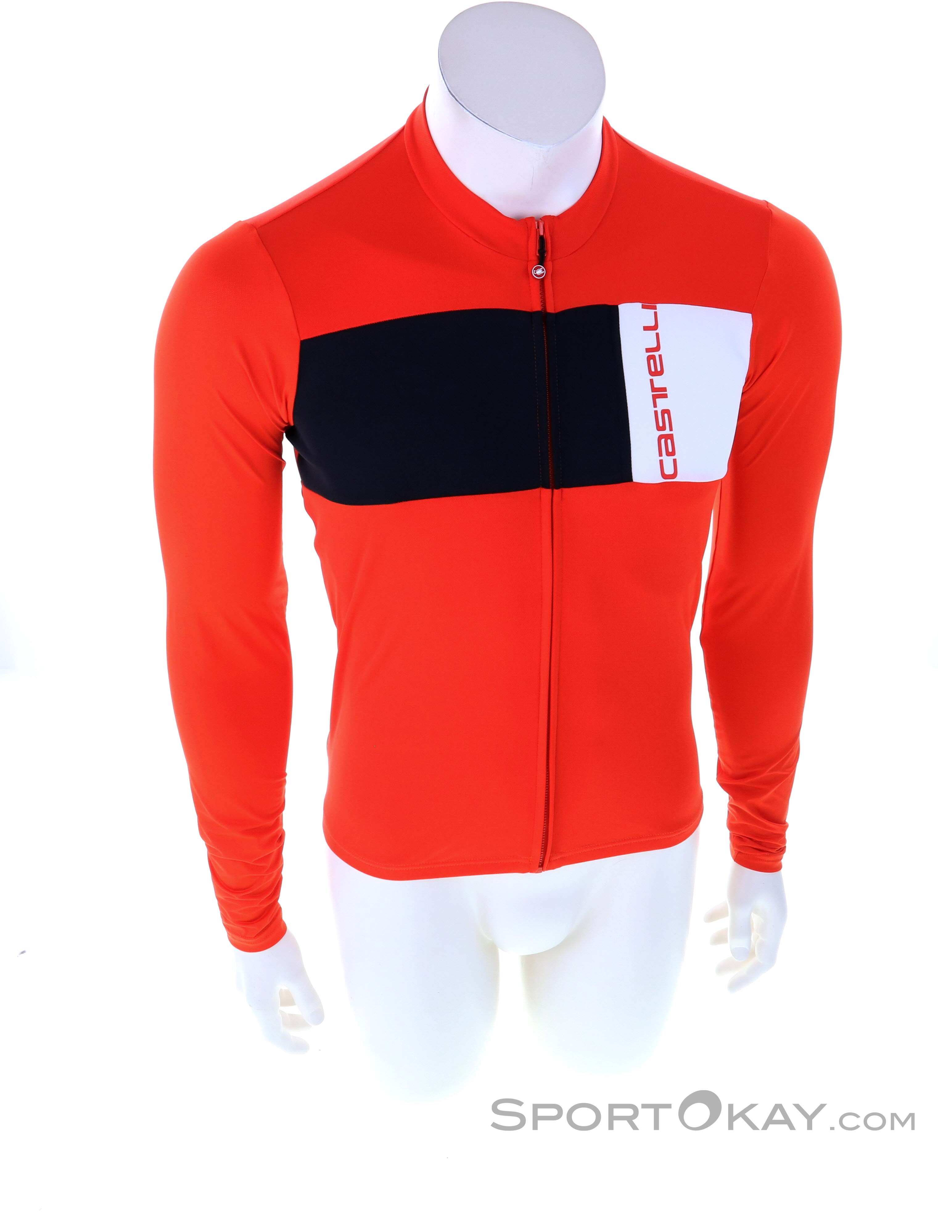 Maglia Uomo CASTELLI Prologo VI - Leggera E Traspirante Per Ciclismo Con 3 Tasche Posteriori