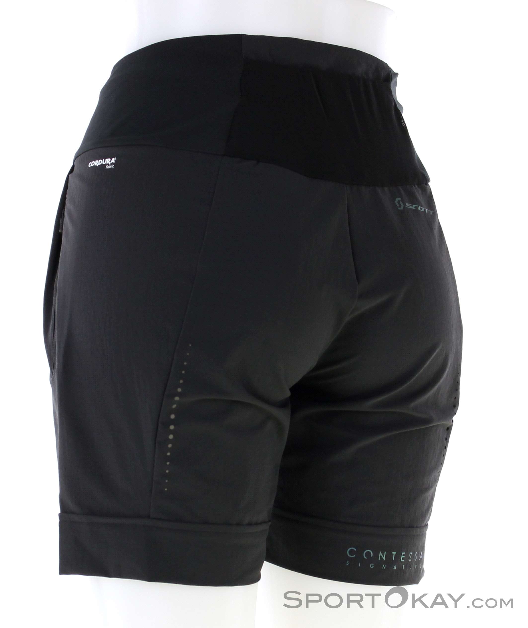 Short vélo SCOTT Trail Contessa Sign (black) femme
