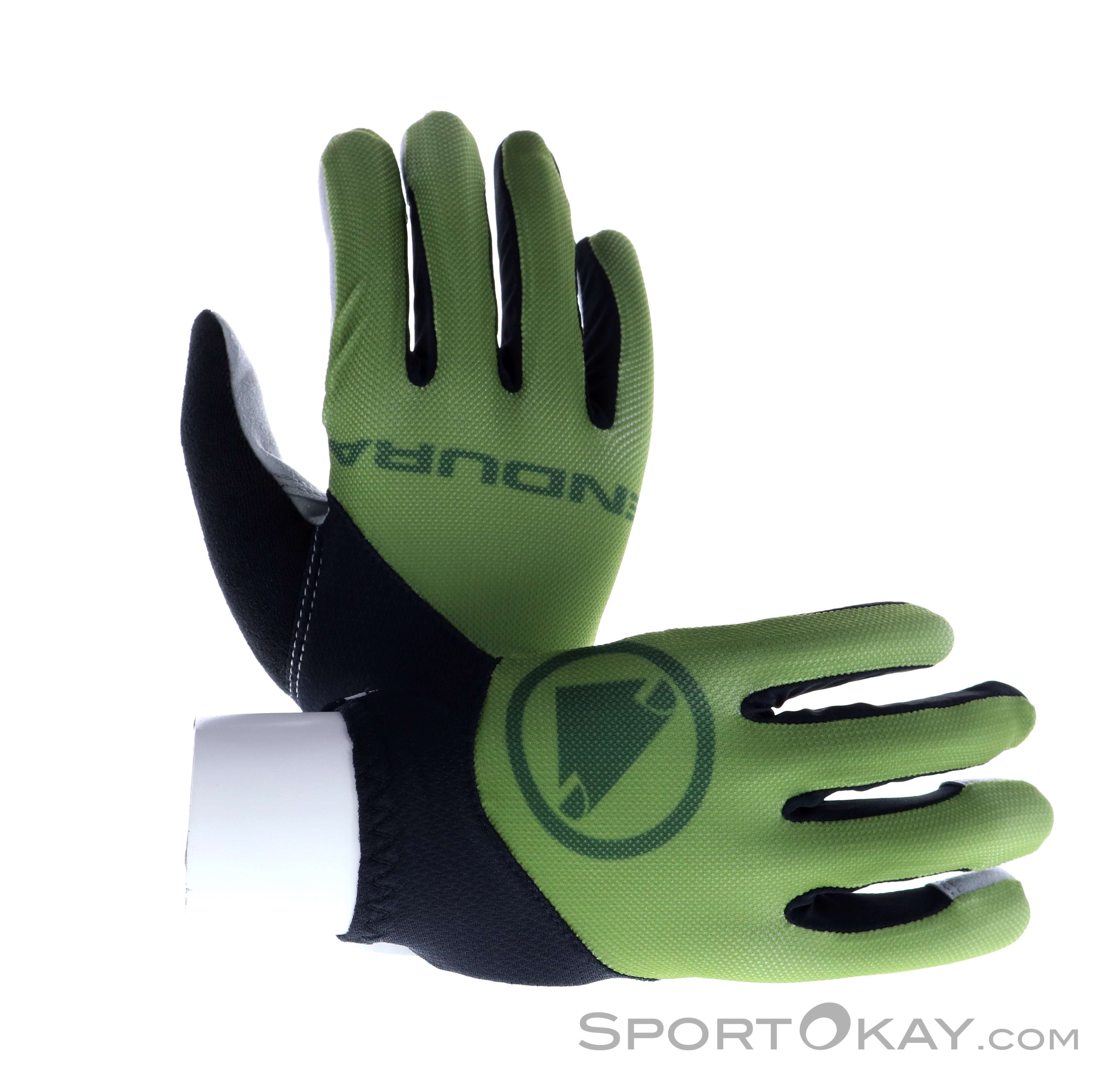 RIDECAMP Handschuhe Grün/Schwarz, Größe XL – Mit Griffverstärkung & Touchscreen-Kompatibilität