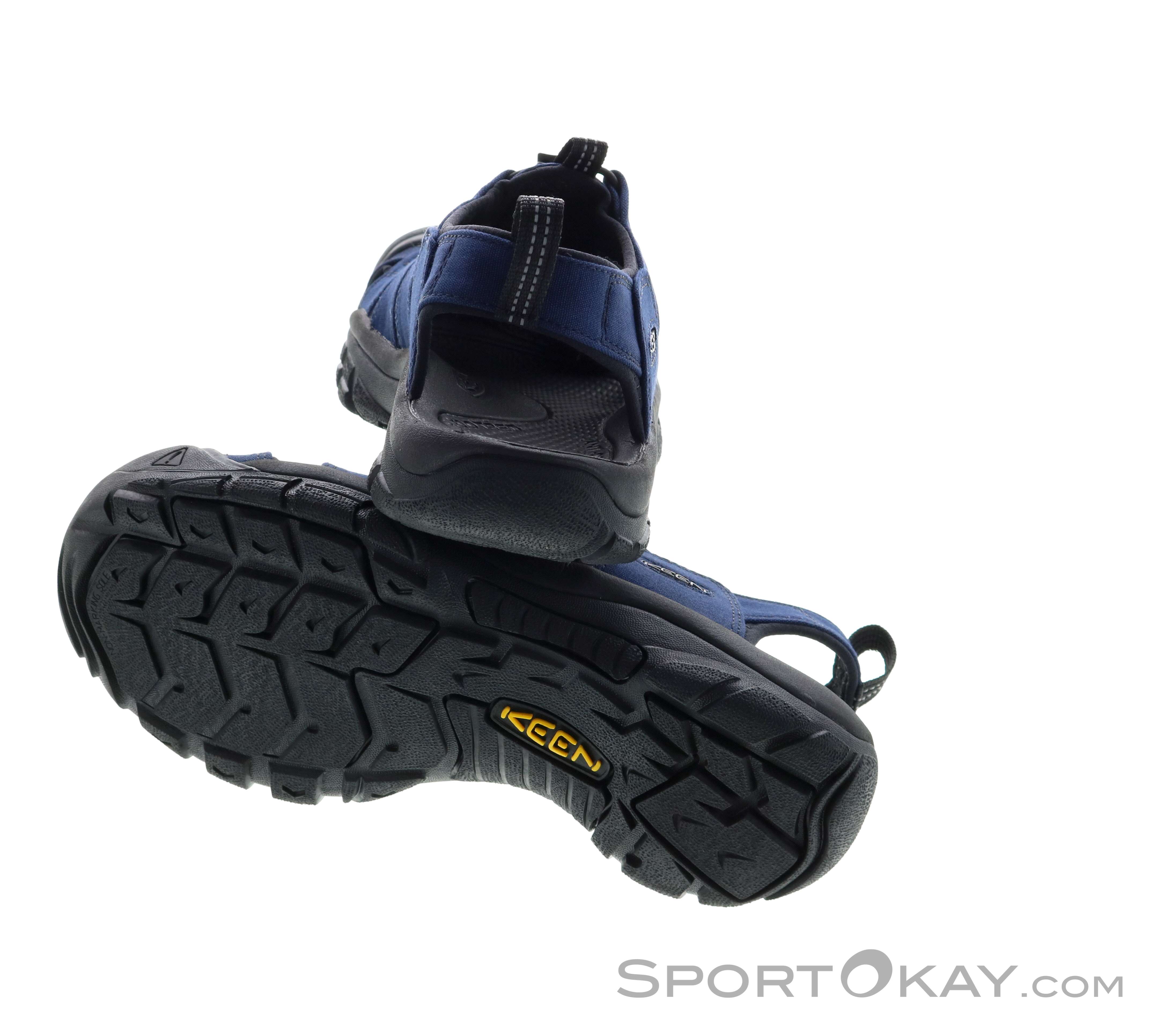 Keen Newport Canvas Mens Sandals Leisure Shoes Shoes Poles